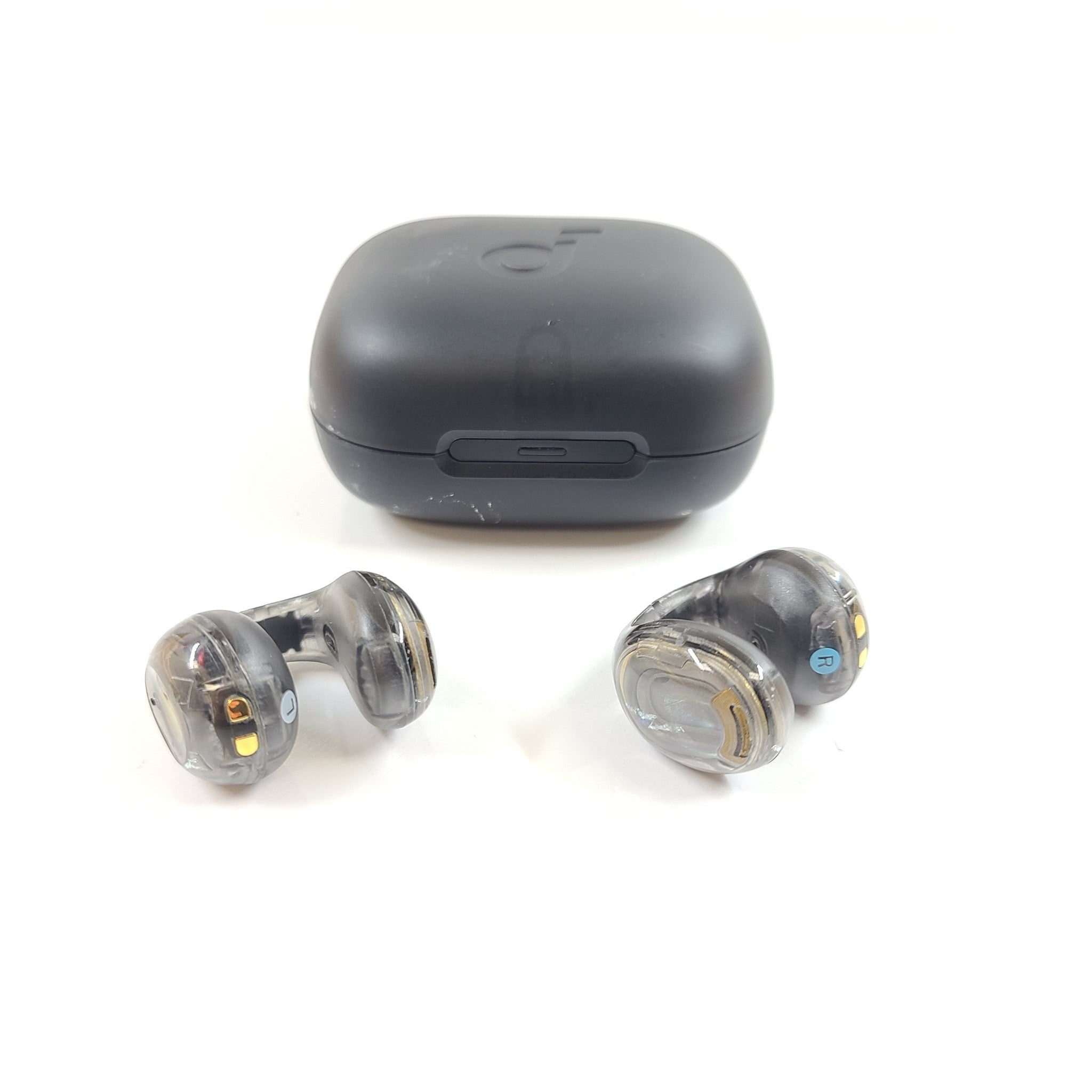 Soundcore C30i by Anker Open-Ear Earbuds Clip-On Standard A3330 - Clarity Black