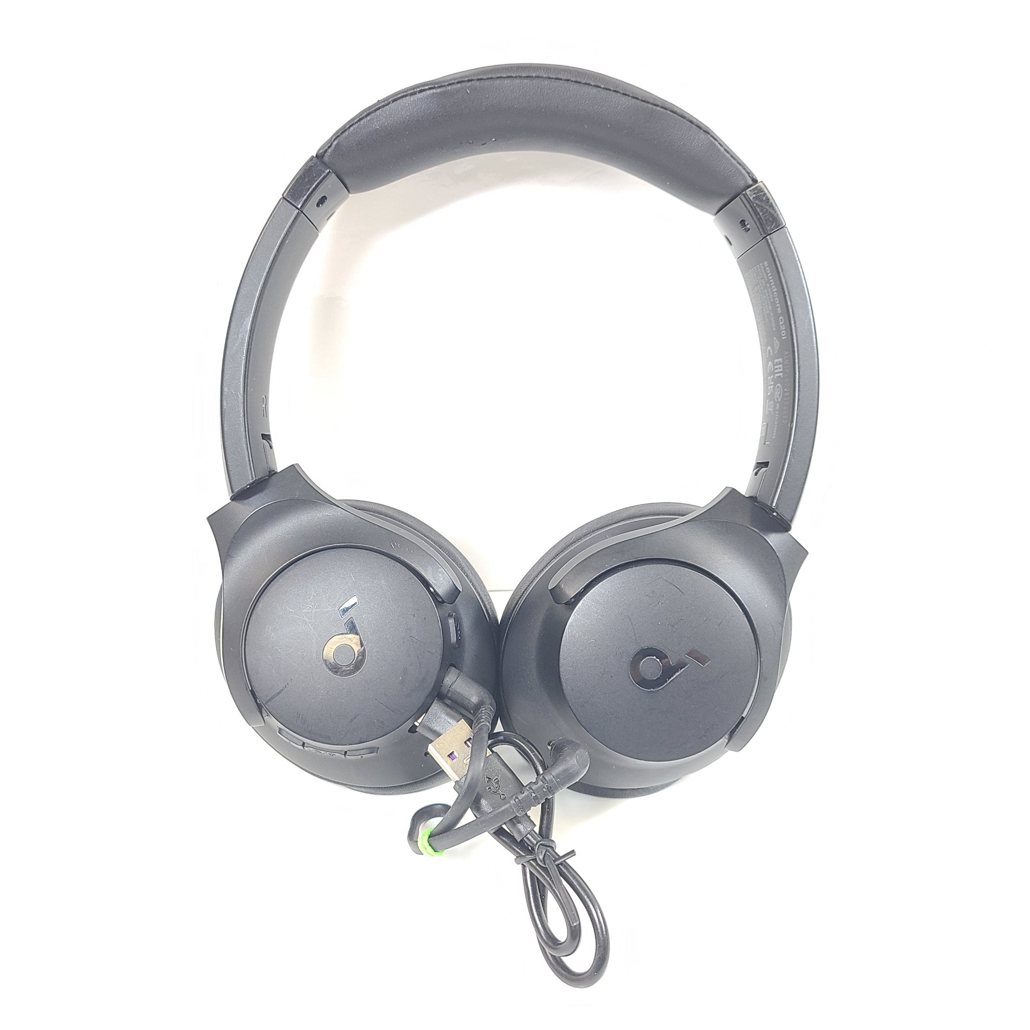 SoundCore Life Q20i A3004 Bluetooth Wireless Over-Ear Headphones - Black
