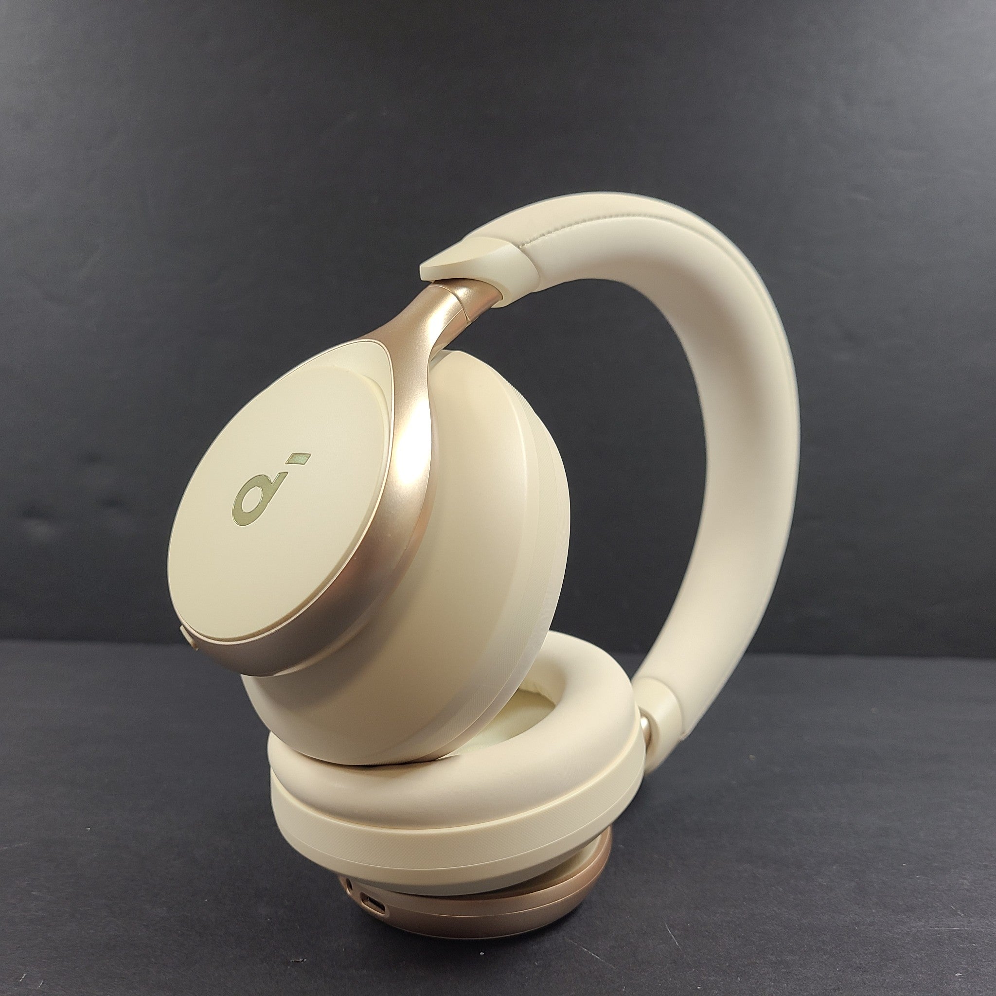 Soundcore CS 30Q Wireless Bluetooth Noise Canceling Headphones -  Beige