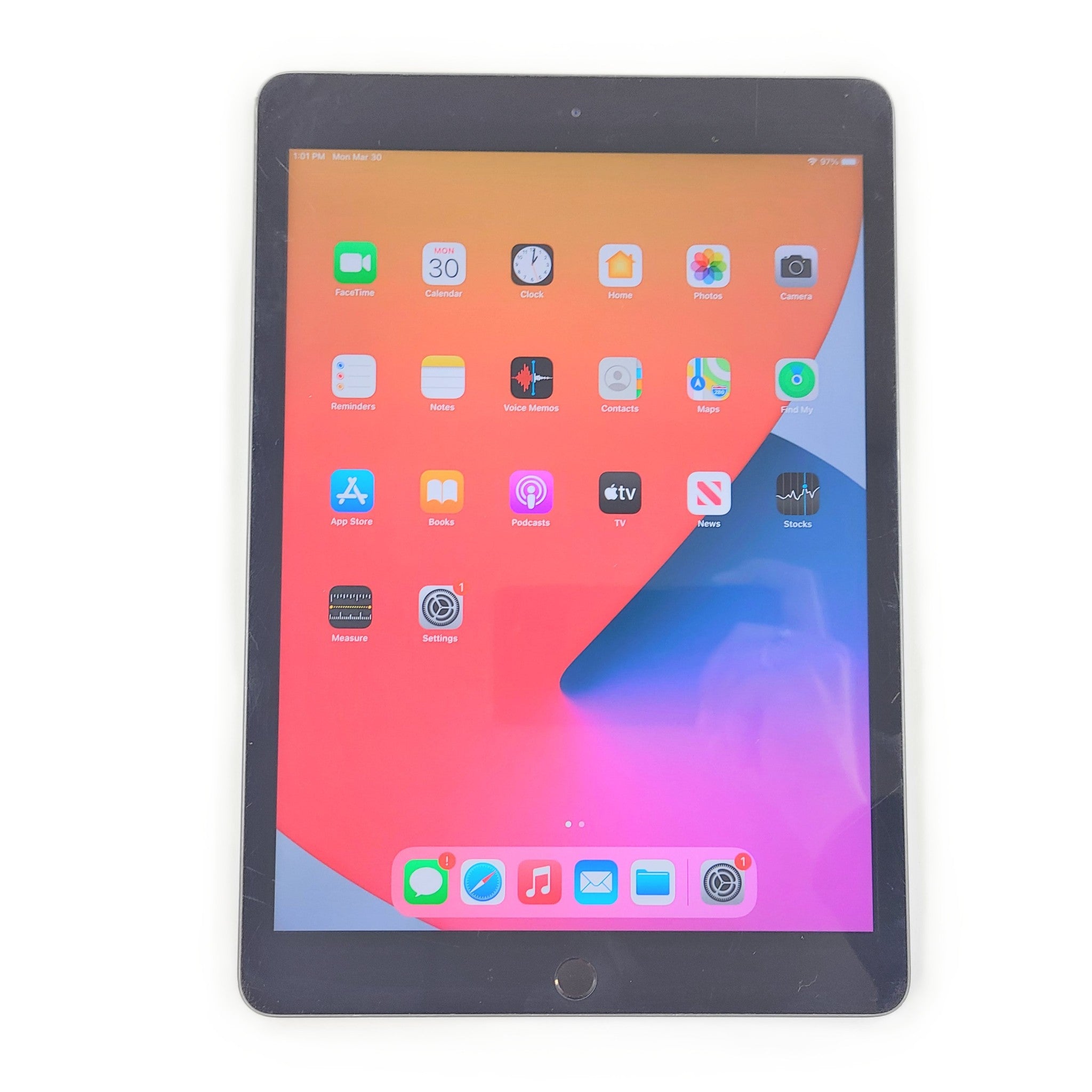 Apple iPad 7 7th Generation 32GB A2197 Wi-Fi 10.2" iOS Tablet Space Gray READ!!!
