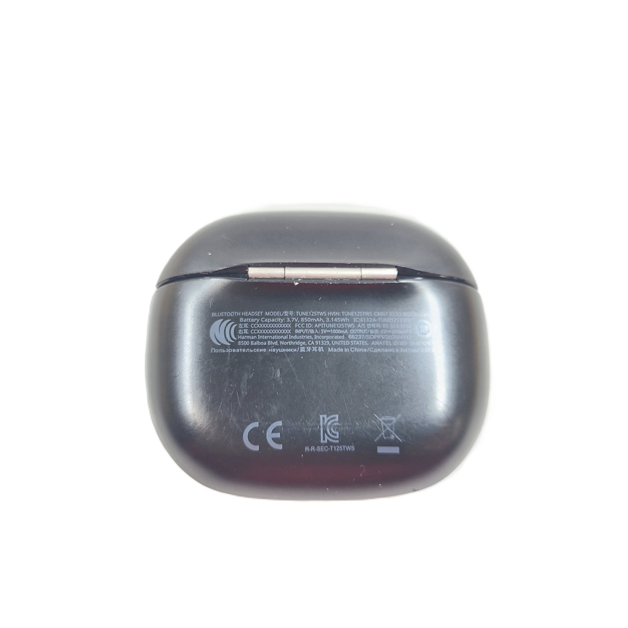 JBL TUNE 125TWS True Wireless Bluetooth In-Ear Earbuds Headset - Black
