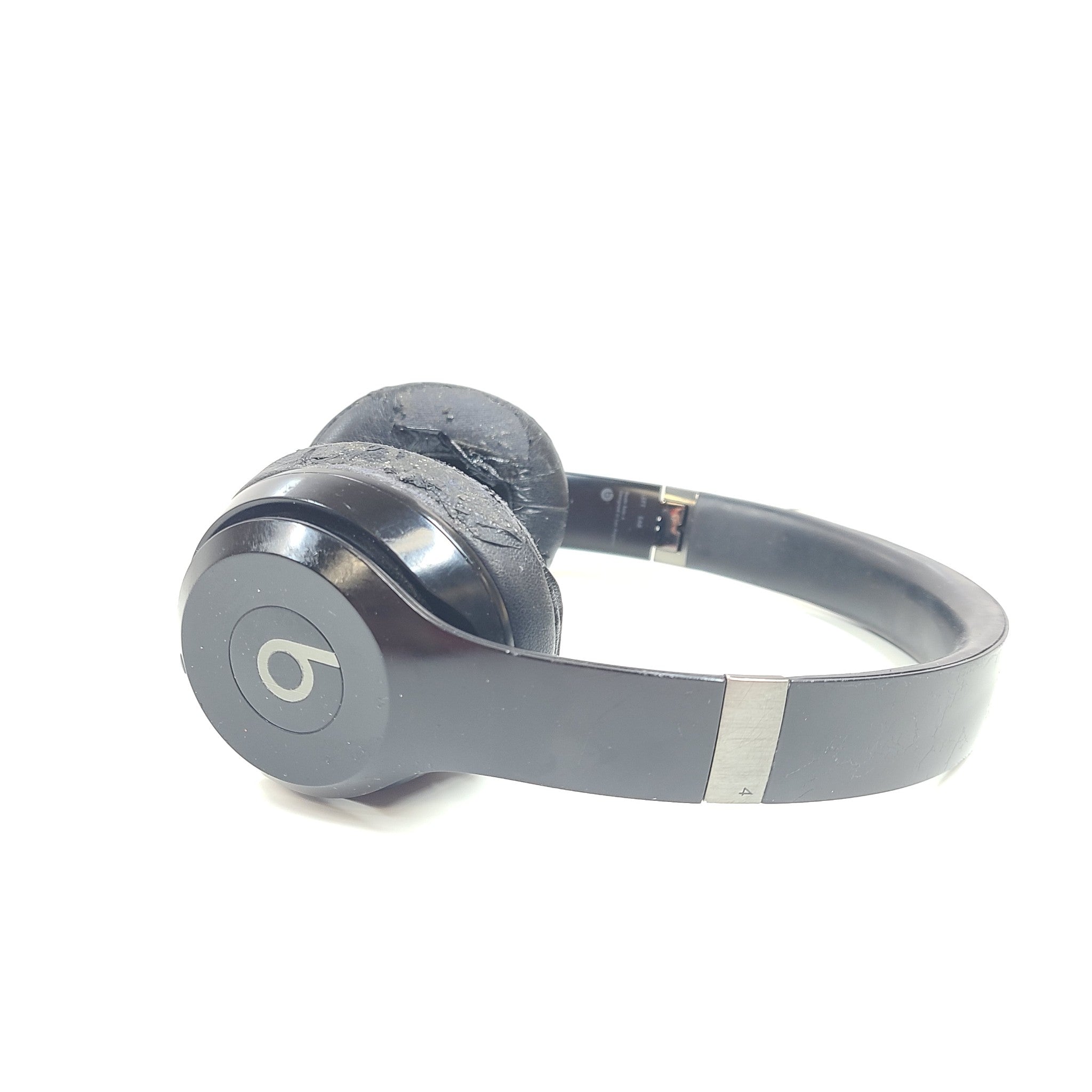 Beats Solo 4 Wireless On-Ear Headphones - Black no case GRADE C