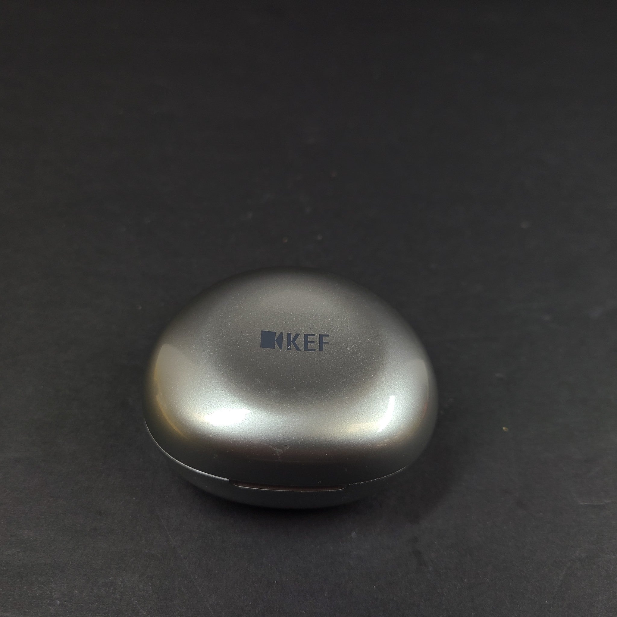 KEF Mu3 Noise Cancelling True Wireless Earphones Earbuds - Aluminium Silve