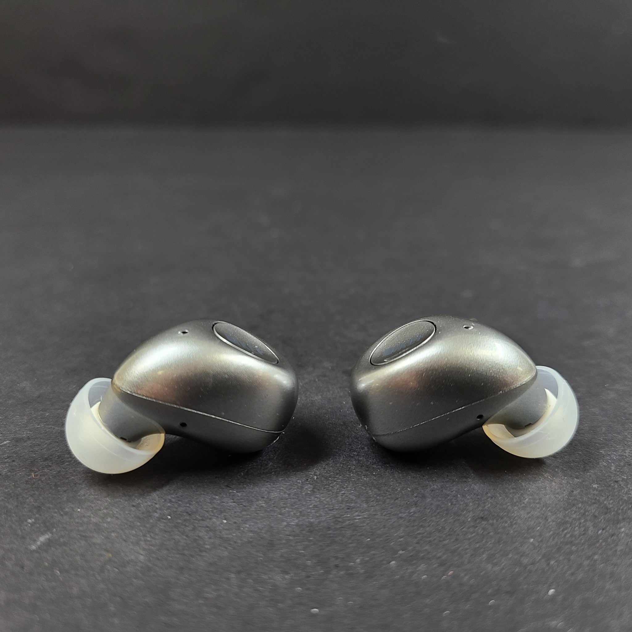 KEF Mu3 Noise Cancelling True Wireless Earphones Earbuds - Aluminium Silve