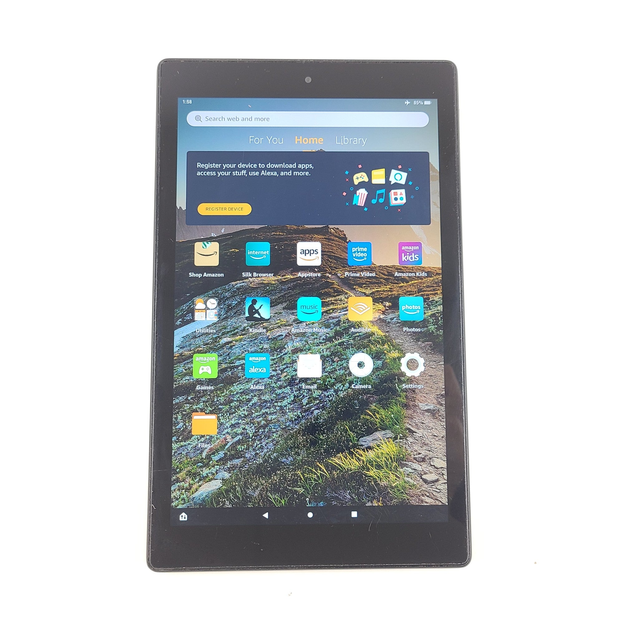 Amazon Kindle Fire HD 10 (9th Generation) 32 GB Wi-Fi 10" Tablet Black READ1