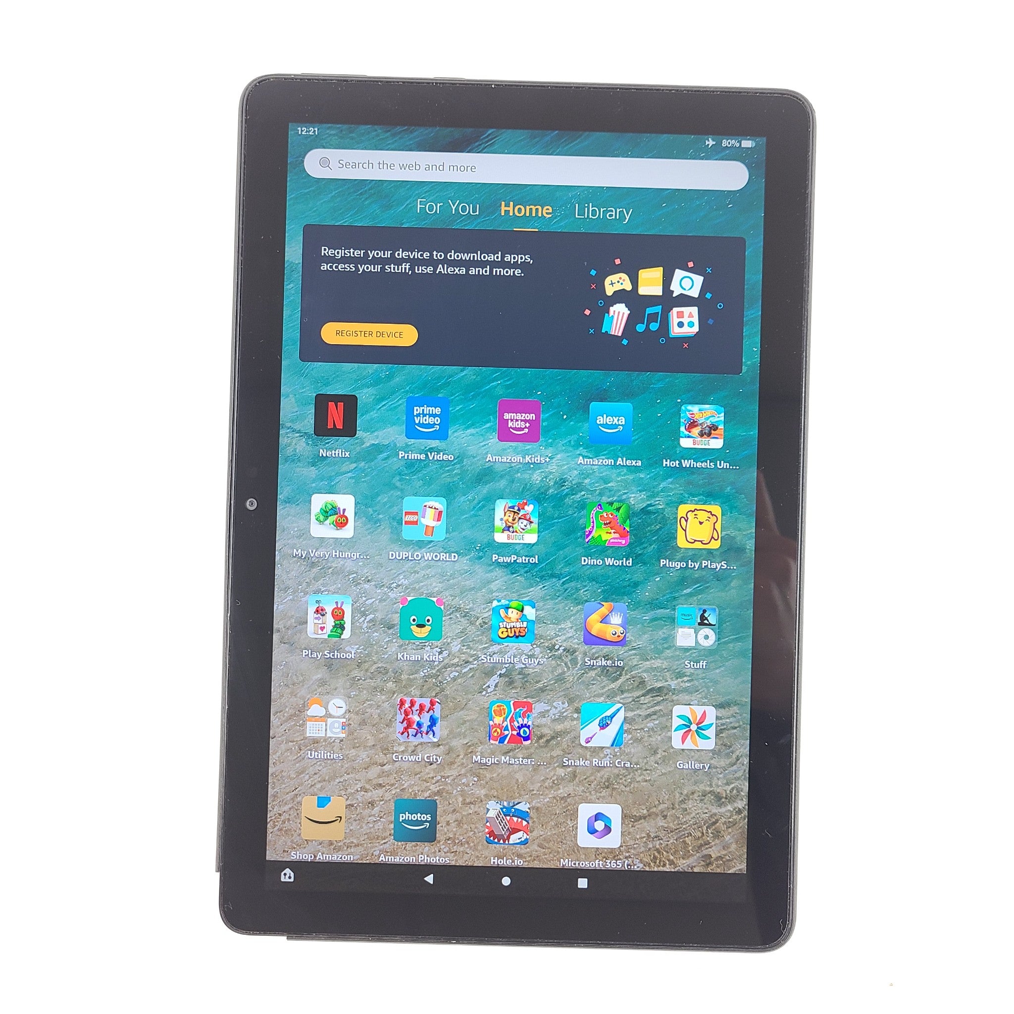 Amazon Kindle Fire HD 10 (11th Generation) 32GB Wi-Fi 10" Tablet - Black V1