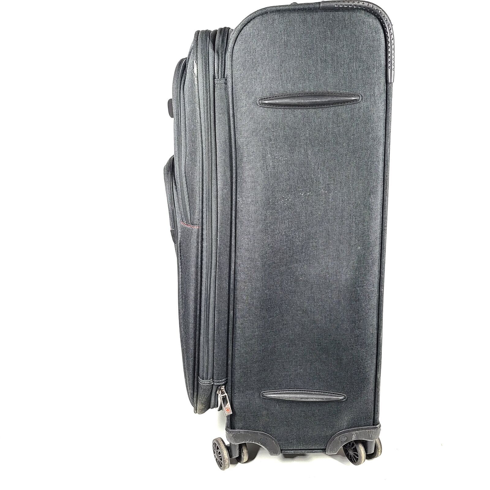 Air Canada 27" Spinner Softside Luggage Expandable Lightweight Suitcase Gray