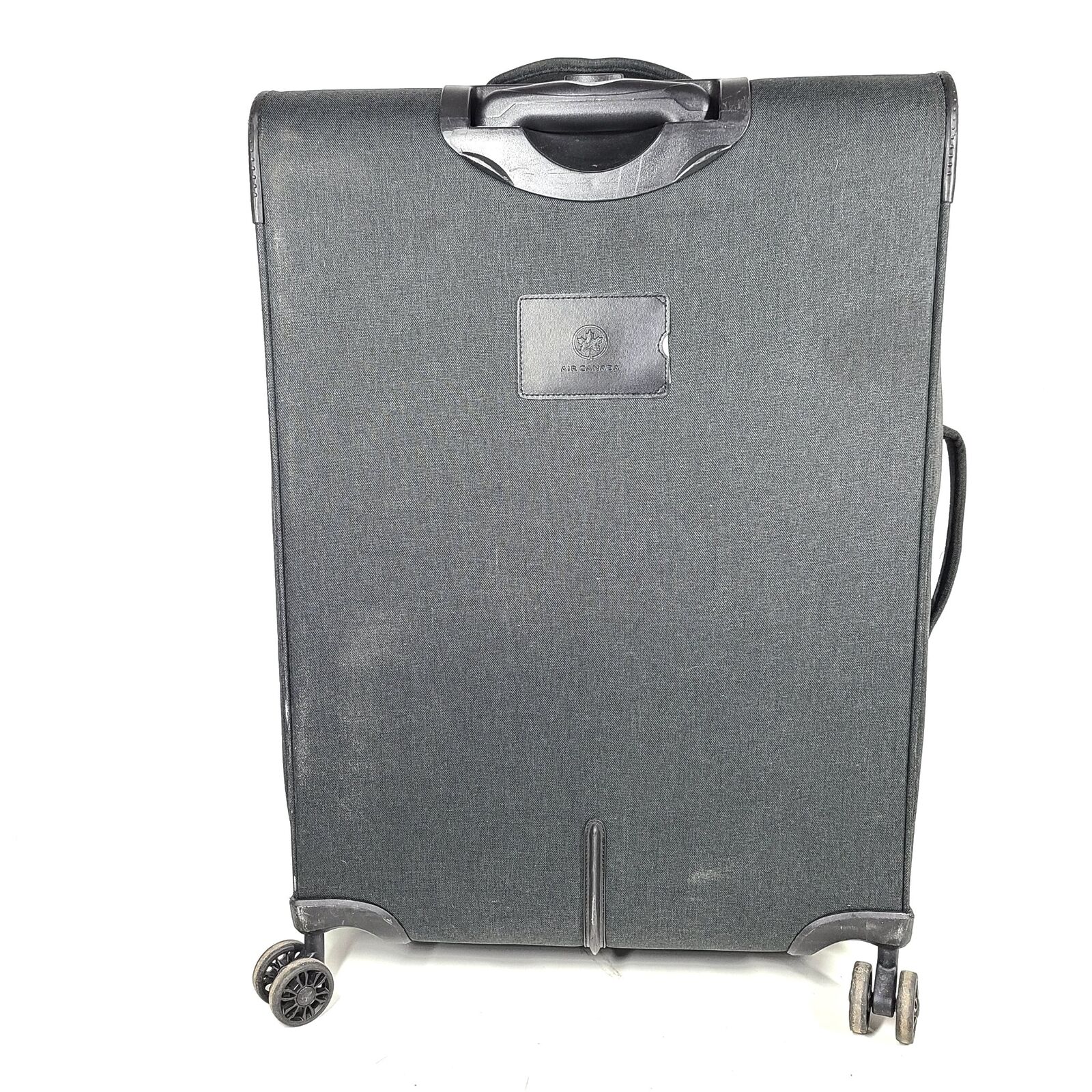 Air Canada 27" Spinner Softside Luggage Expandable Lightweight Suitcase Gray