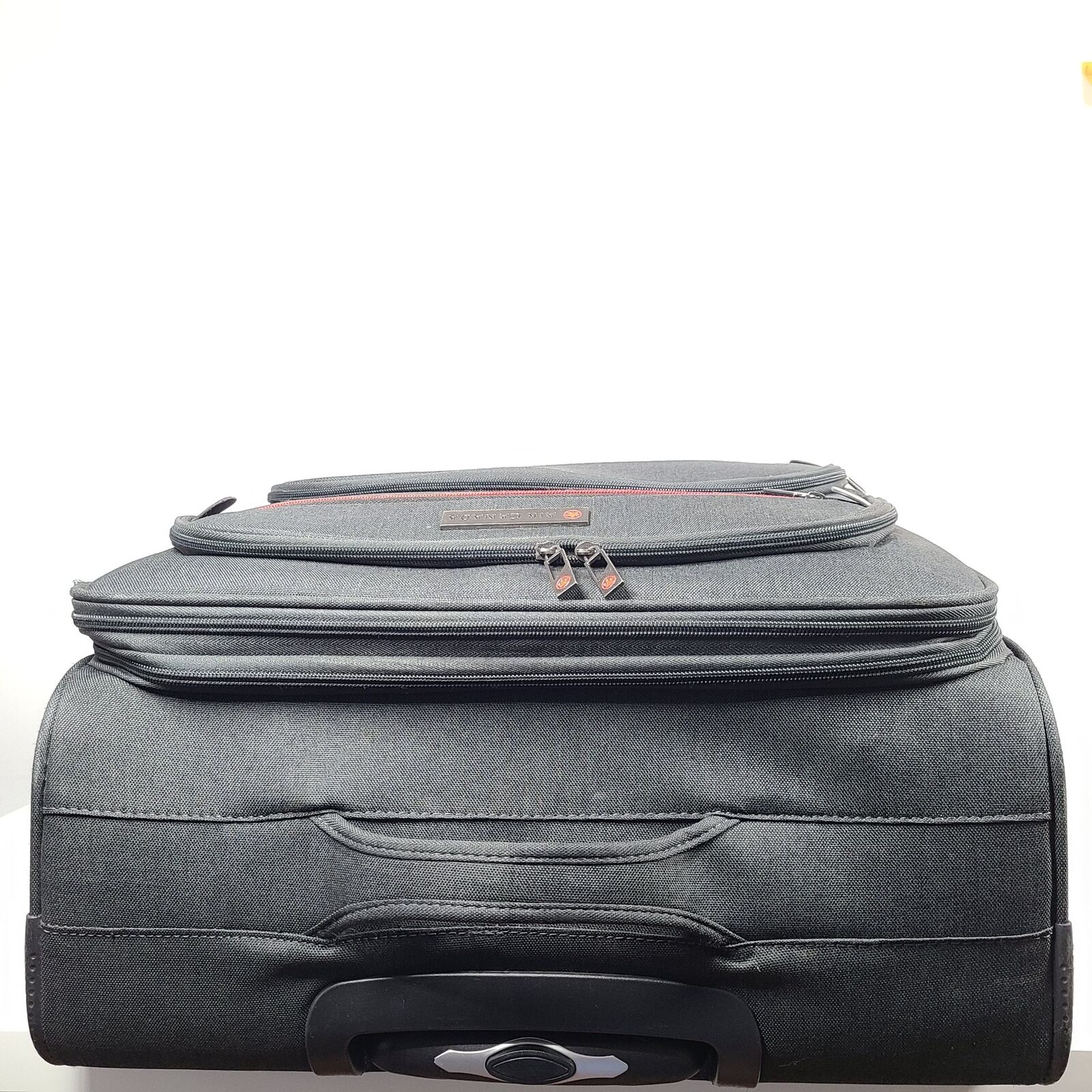 Air Canada 27" Spinner Softside Luggage Expandable Lightweight Suitcase Gray