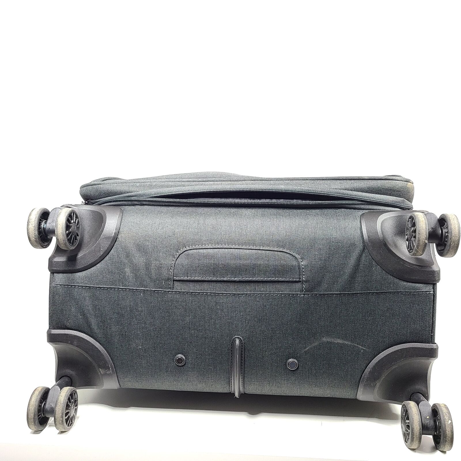 Air Canada 27" Spinner Softside Luggage Expandable Lightweight Suitcase Gray