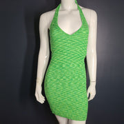 Garage Women's Space Dye Halter Dress  100074359 Sz M