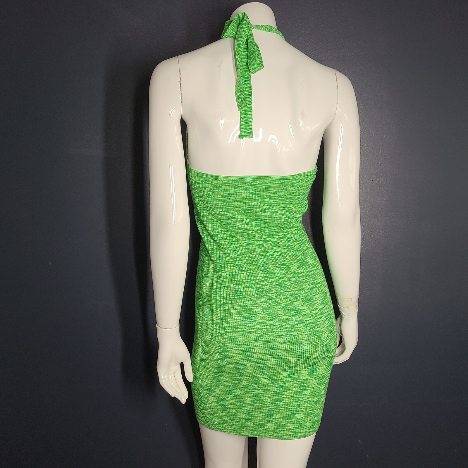 Garage Women's Space Dye Halter Dress  100074359 Sz M
