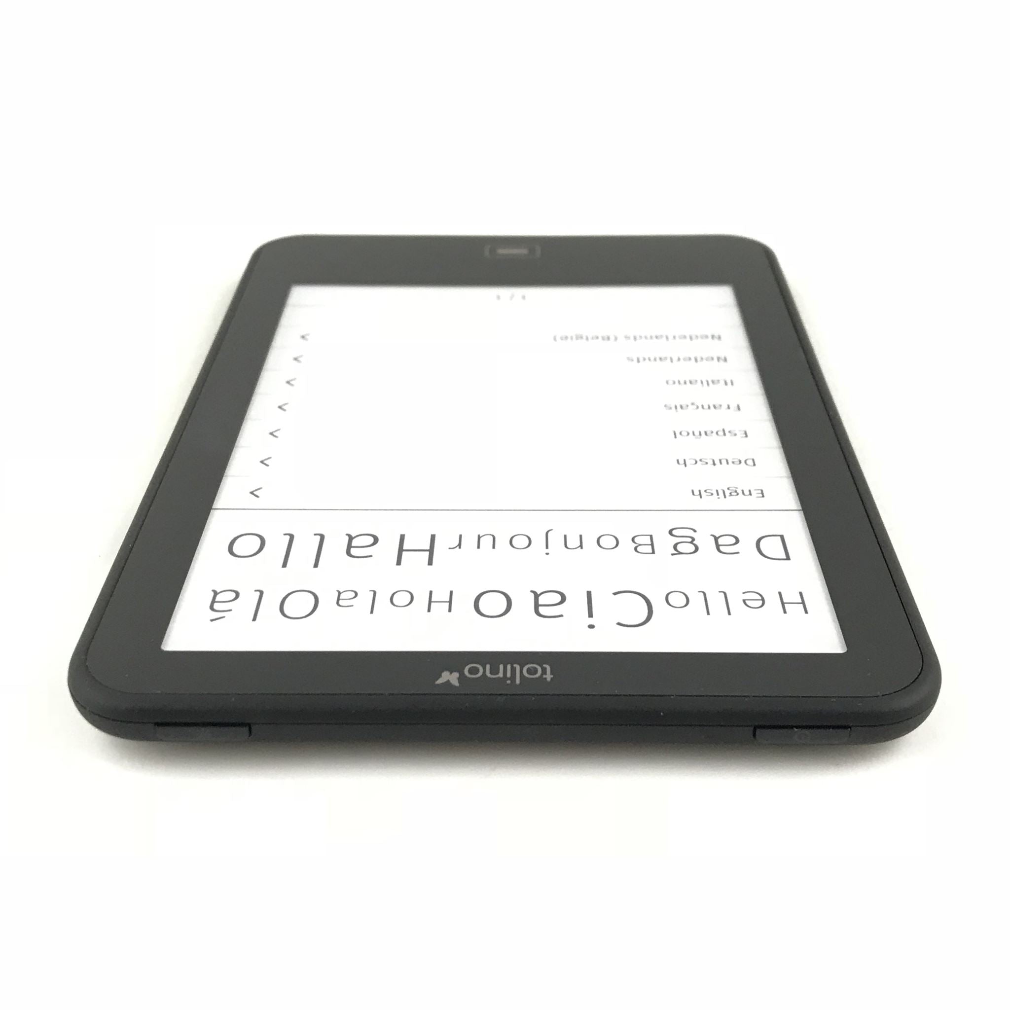 Tolino Vision 3 HD eBook eReader - 8GB, 6", Wi-Fi -  Black