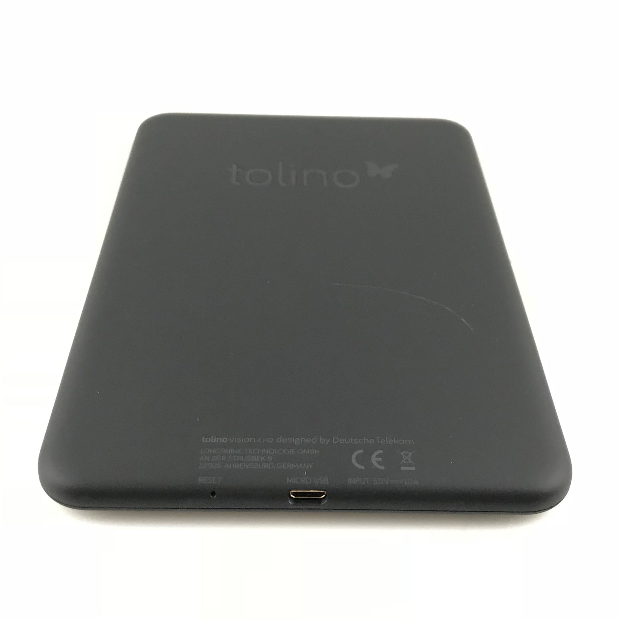 Tolino Vision 3 HD eBook eReader - 8GB, 6", Wi-Fi -  Black