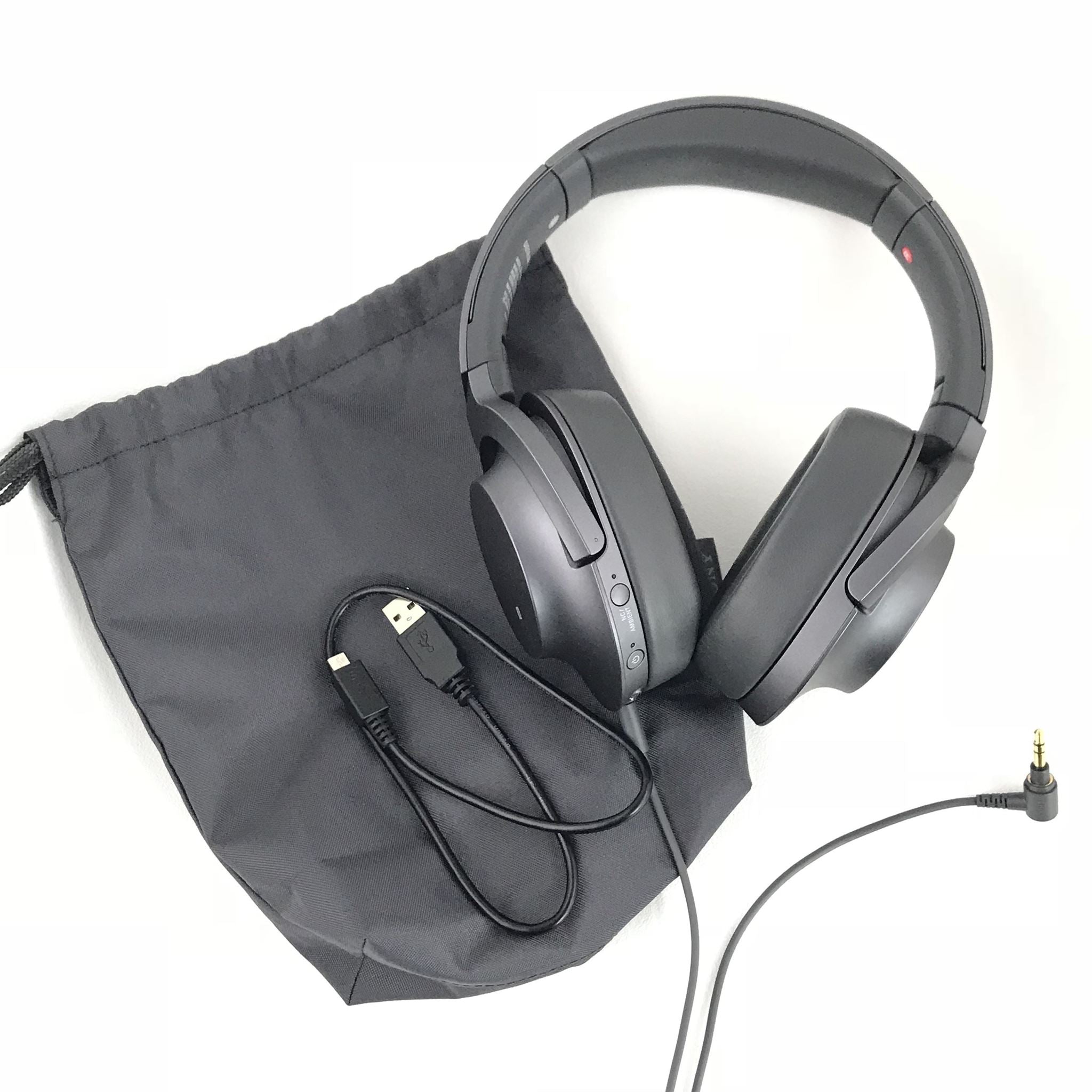 Sony WH-H900N Over-Ear Bluetooth Wireless NC Headphones Gray GRADE A