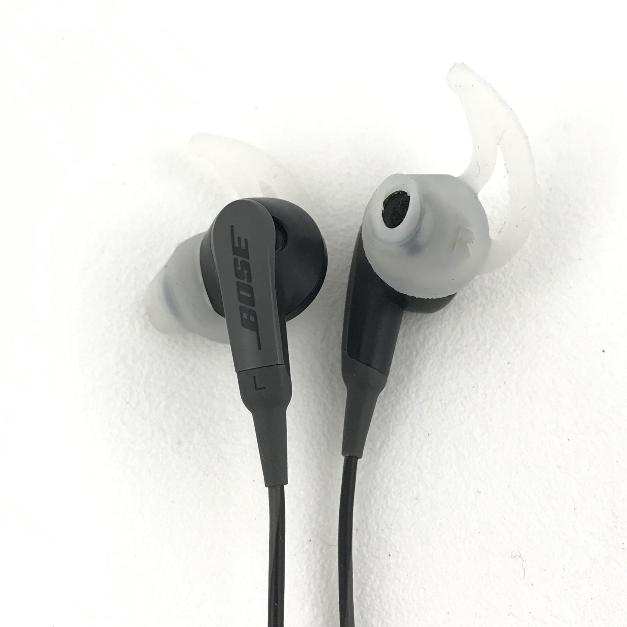 Bose Soundsport In-Ear Wired 3.5mm Earphones with Apple Controls -Charcoal Black