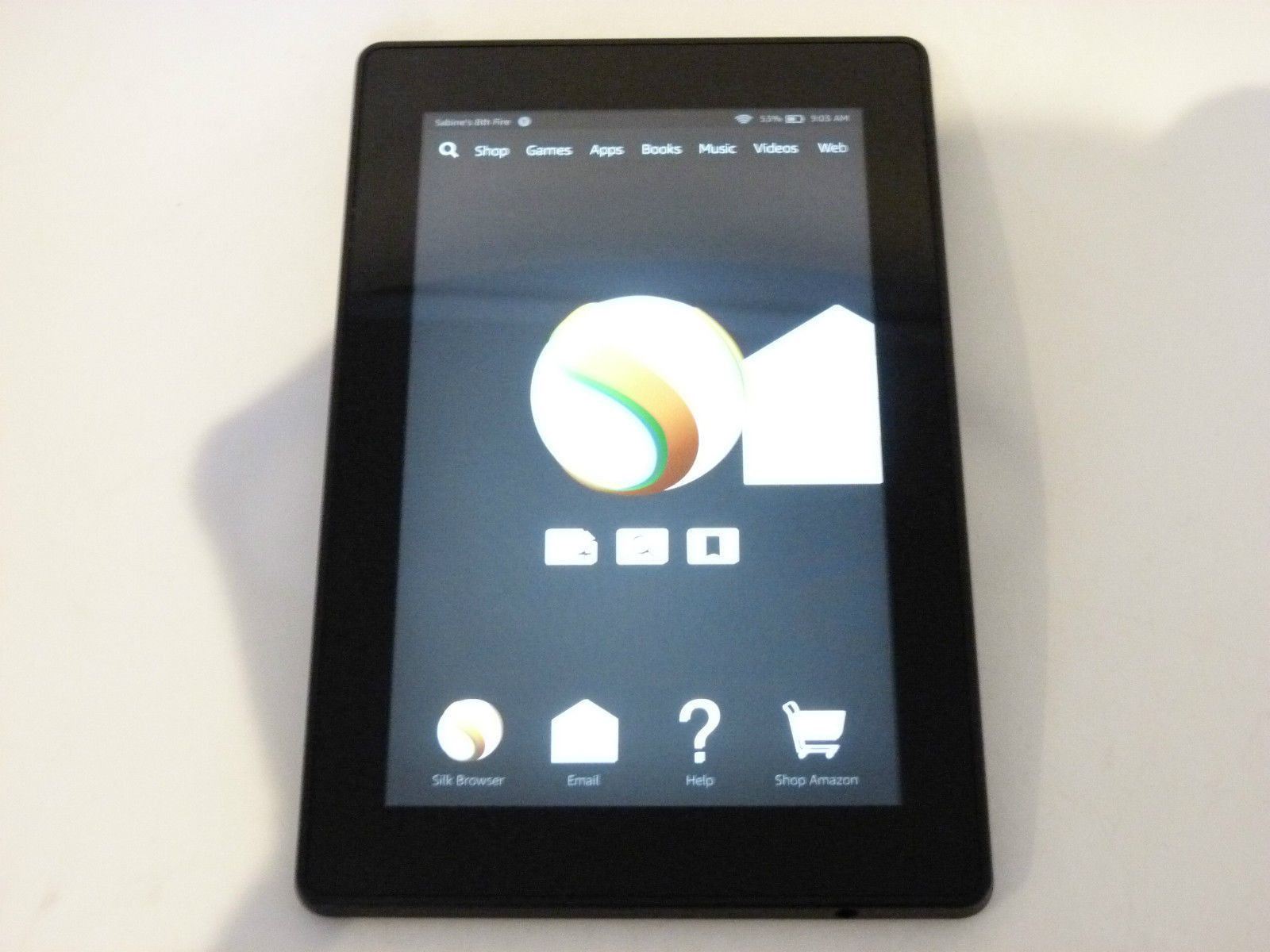 Amazon Kindle Fire HD (3rd Generation) 8GB Wi-Fi 7" - Black