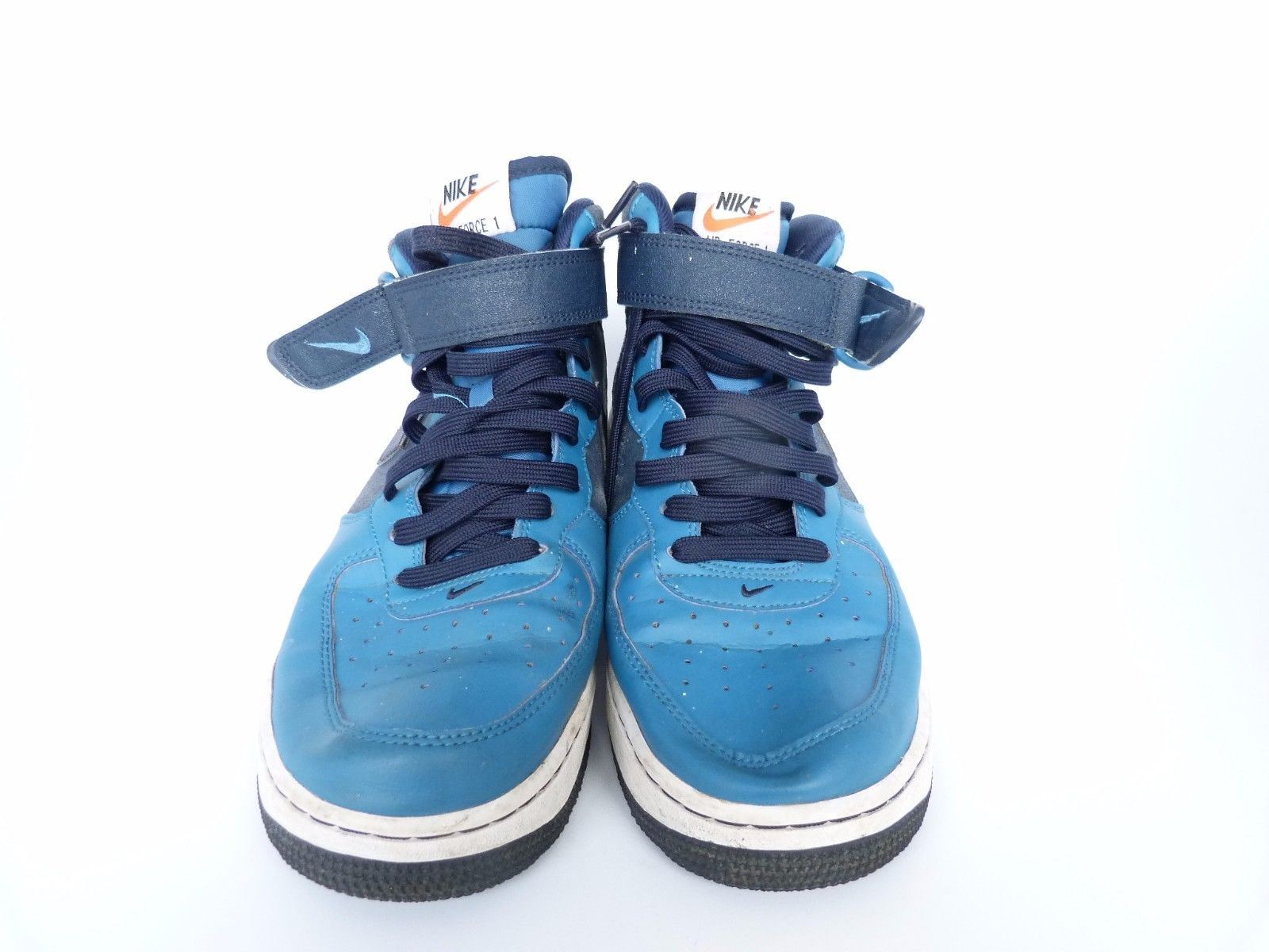 Nike Men's Air Force 1 Mid '07 Obsidian Brigade Blue 315123-406 Sz 9