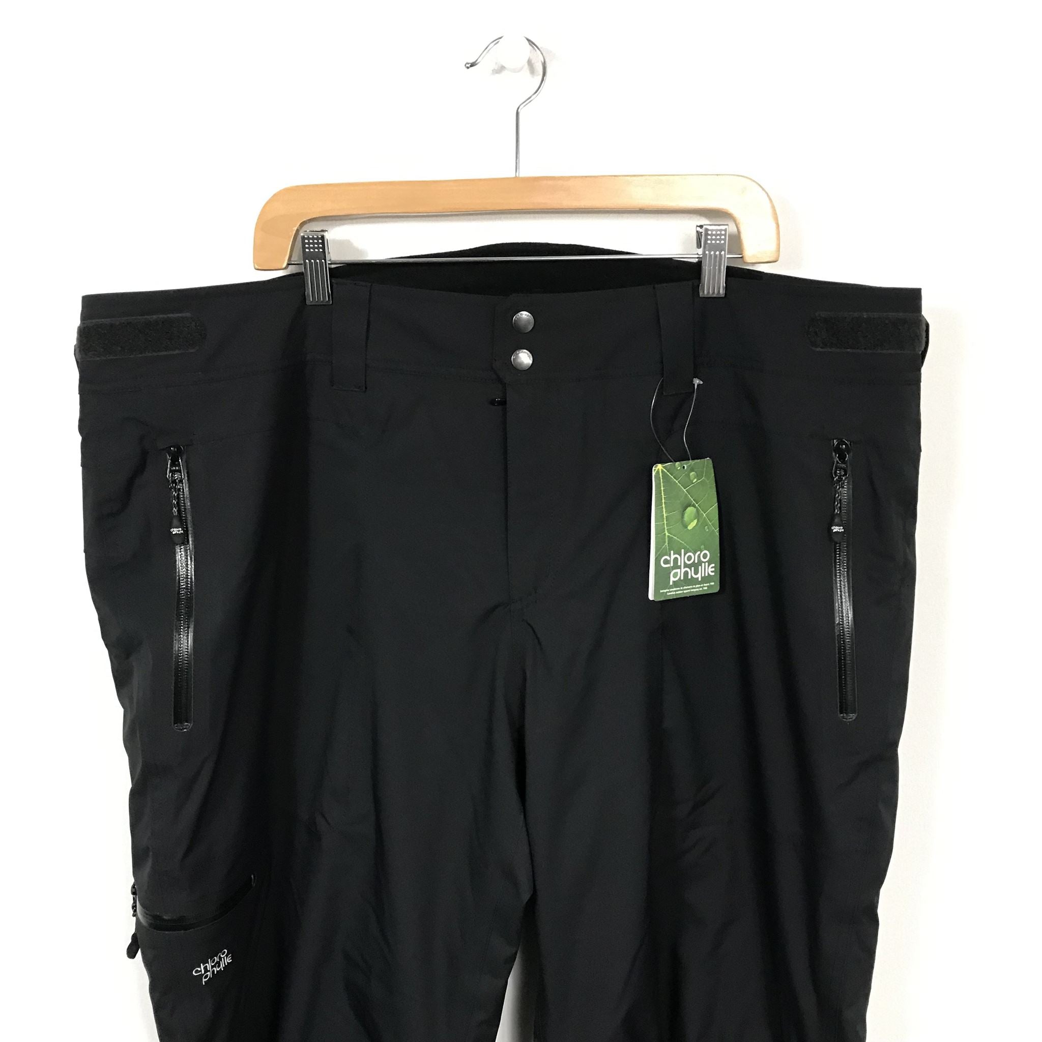 Chlorophylle Chilkoot Ski Snowboard Snow Pants Black Sz XXL