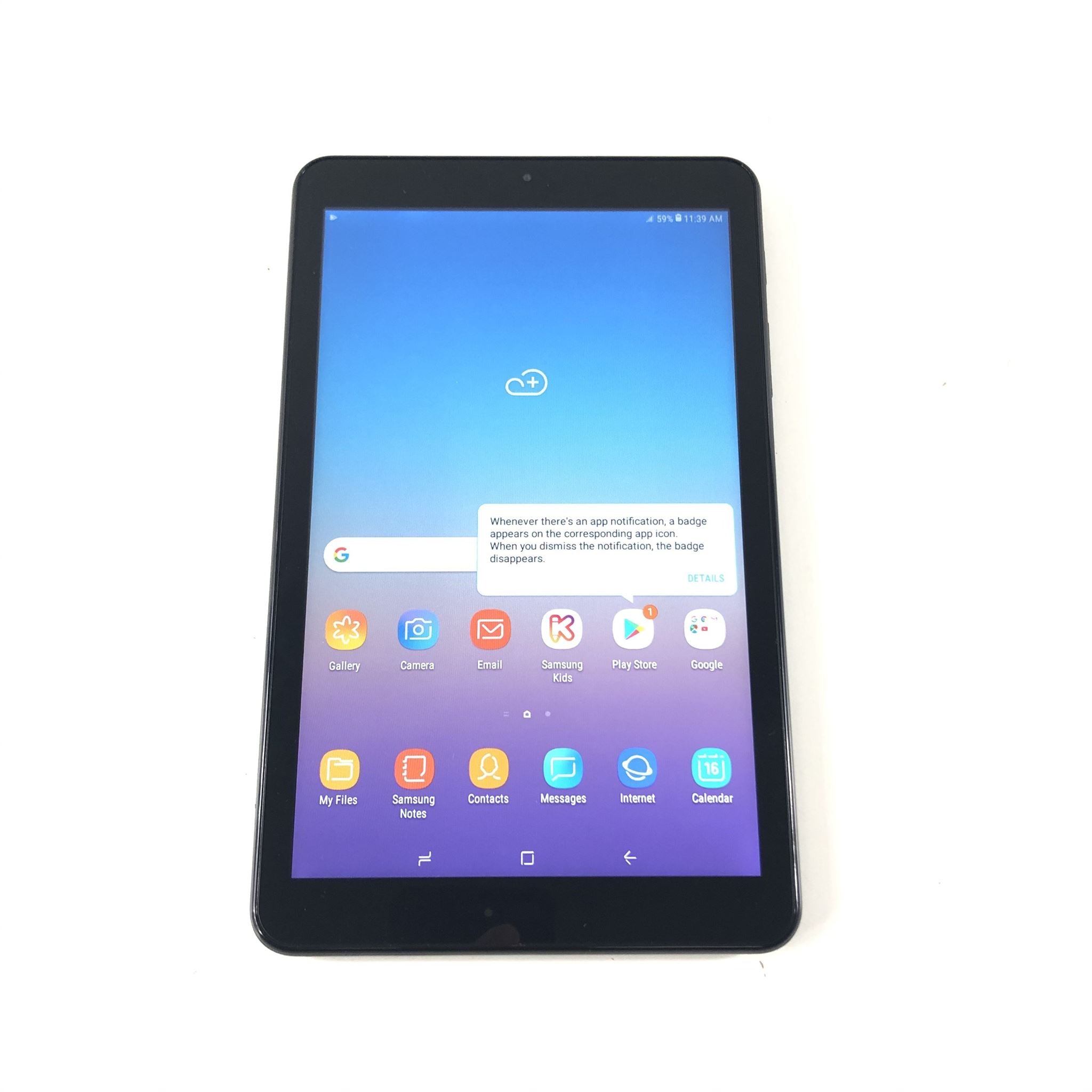 Samsung Galaxy Tab A 8 SM-T387V 32GB Wi-Fi 4G Unlocked 8" Black Android Tablet