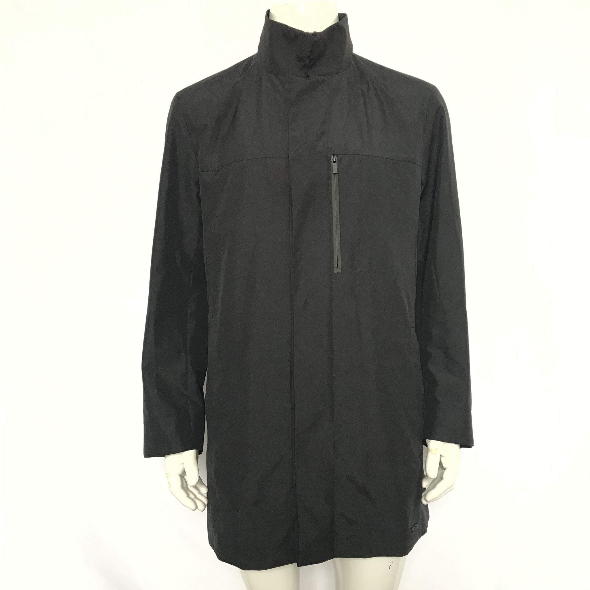 Hugo Boss Barelto Men's Water Repellent Coat Black Sz XL