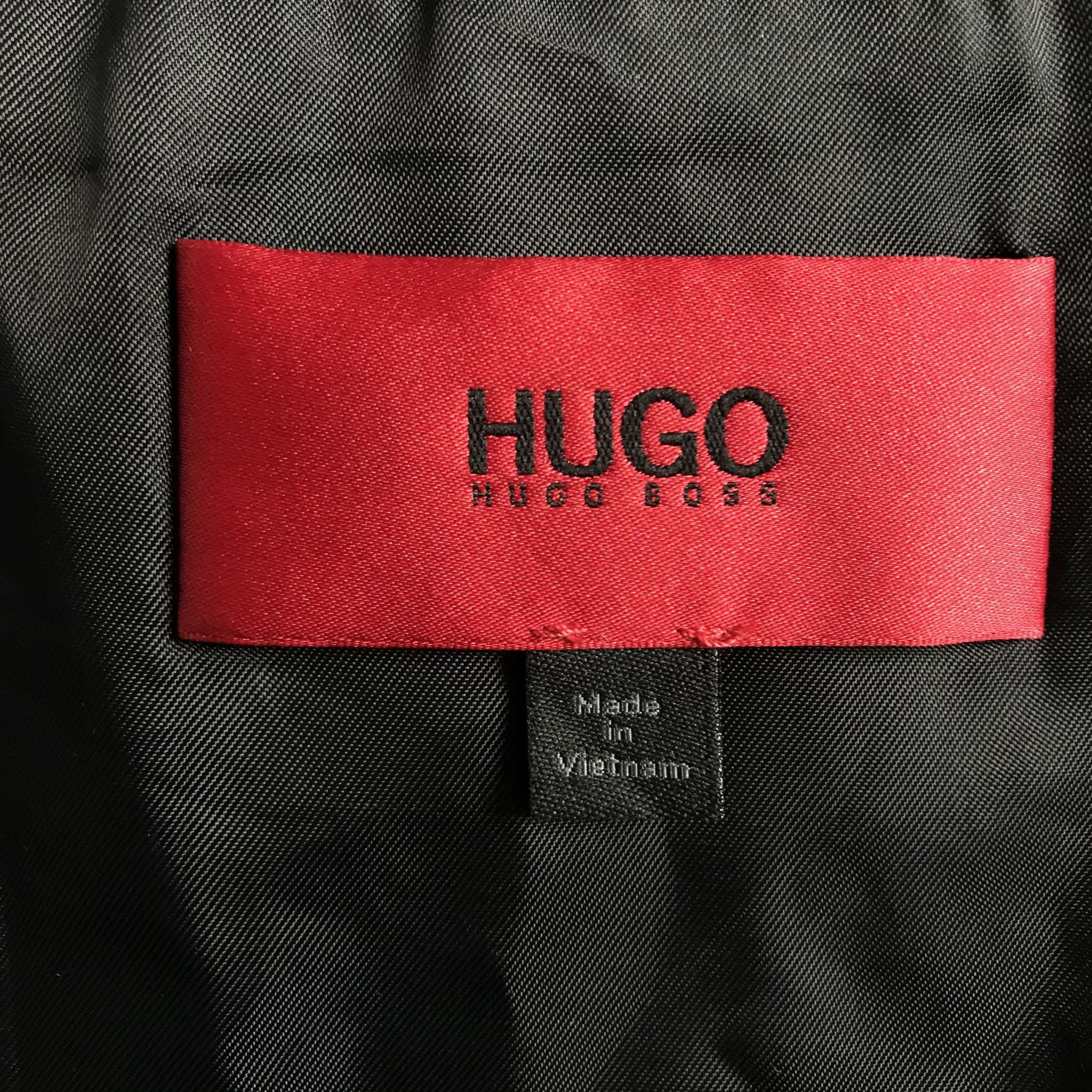Hugo Boss Barelto Men's Water Repellent Coat Black Sz XL