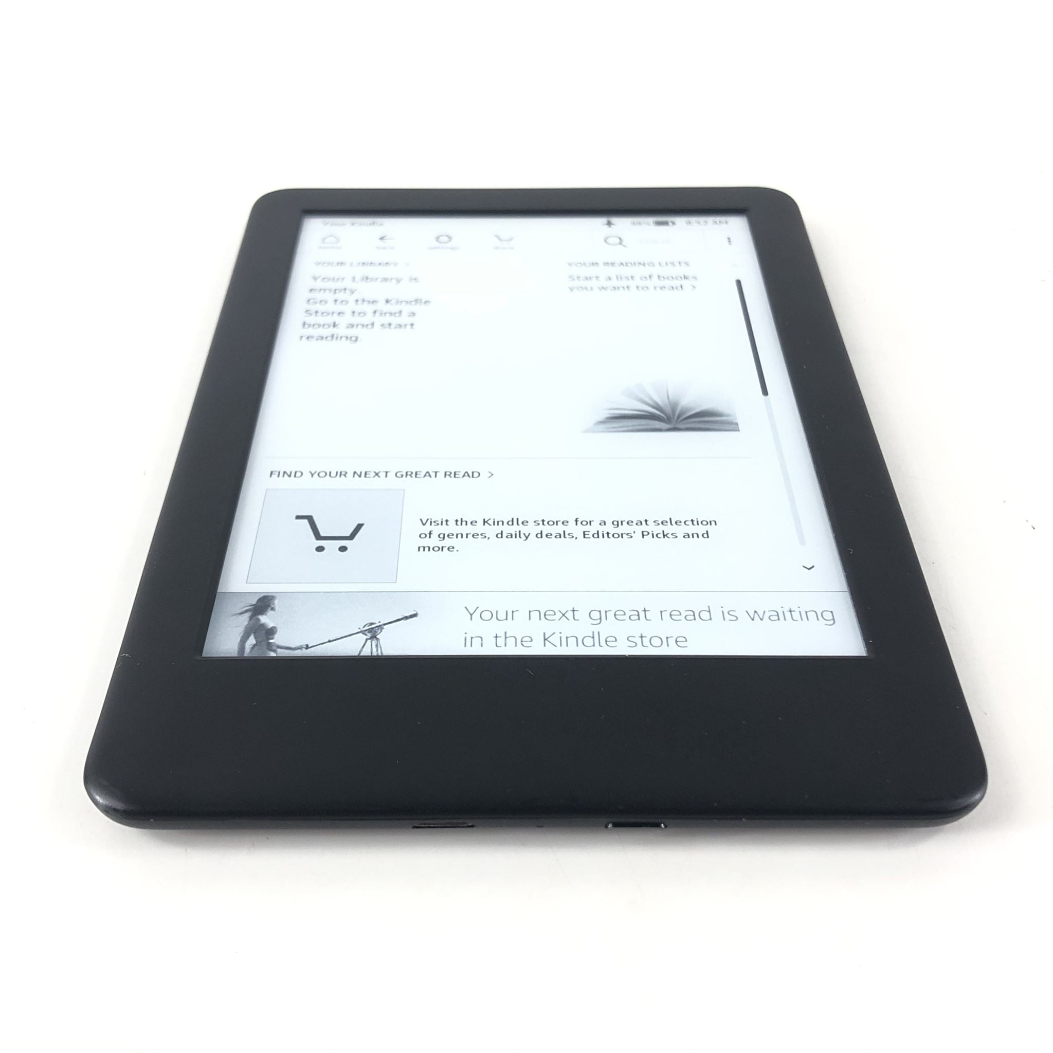Amazon Kindle 10th Generation 8GB Wi-Fi 6in Black  - Grade A