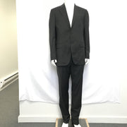 Giudice Men's Suit Jacket Sz 42 & Pants Sz 36 Gray Made in Italy