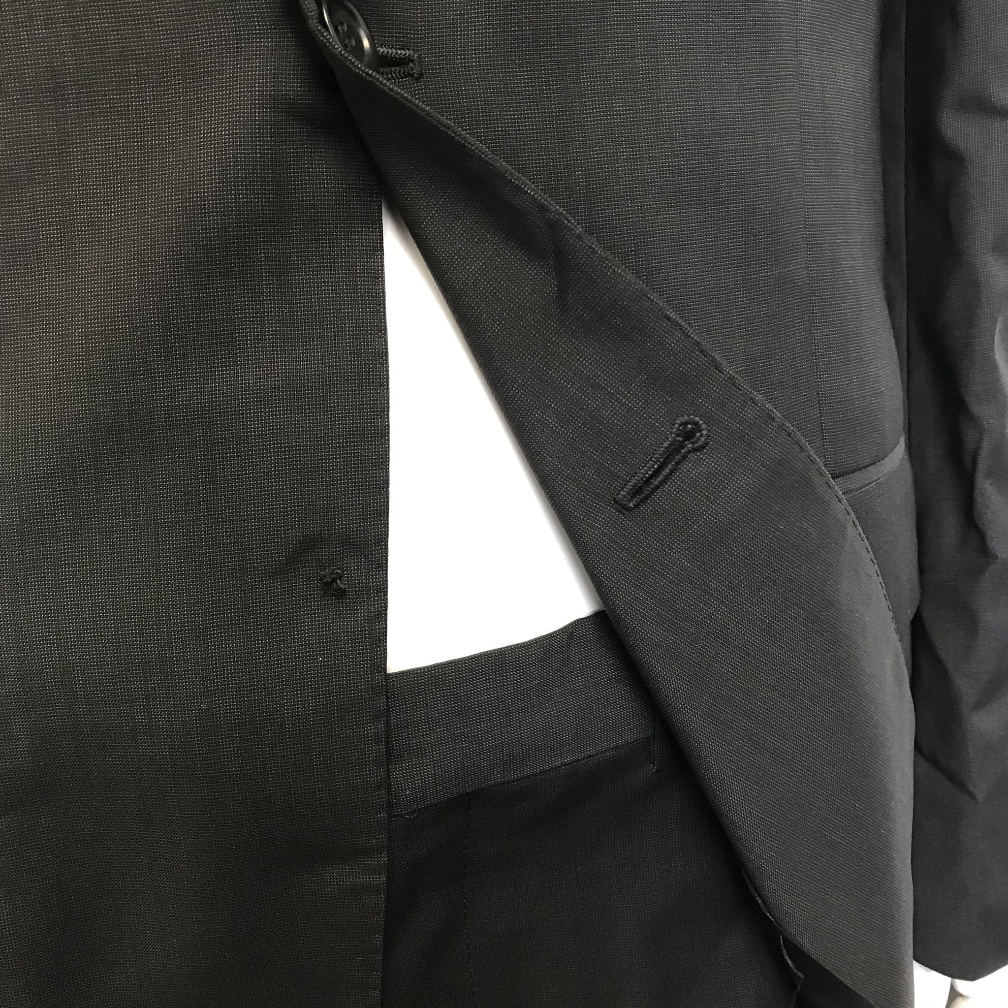 Giudice Men's Suit Jacket Sz 42 & Pants Sz 36 Gray Made in Italy