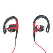 Beats PowerBeats Wired Ear-Hook Earphones by Dr. Dre Red Black