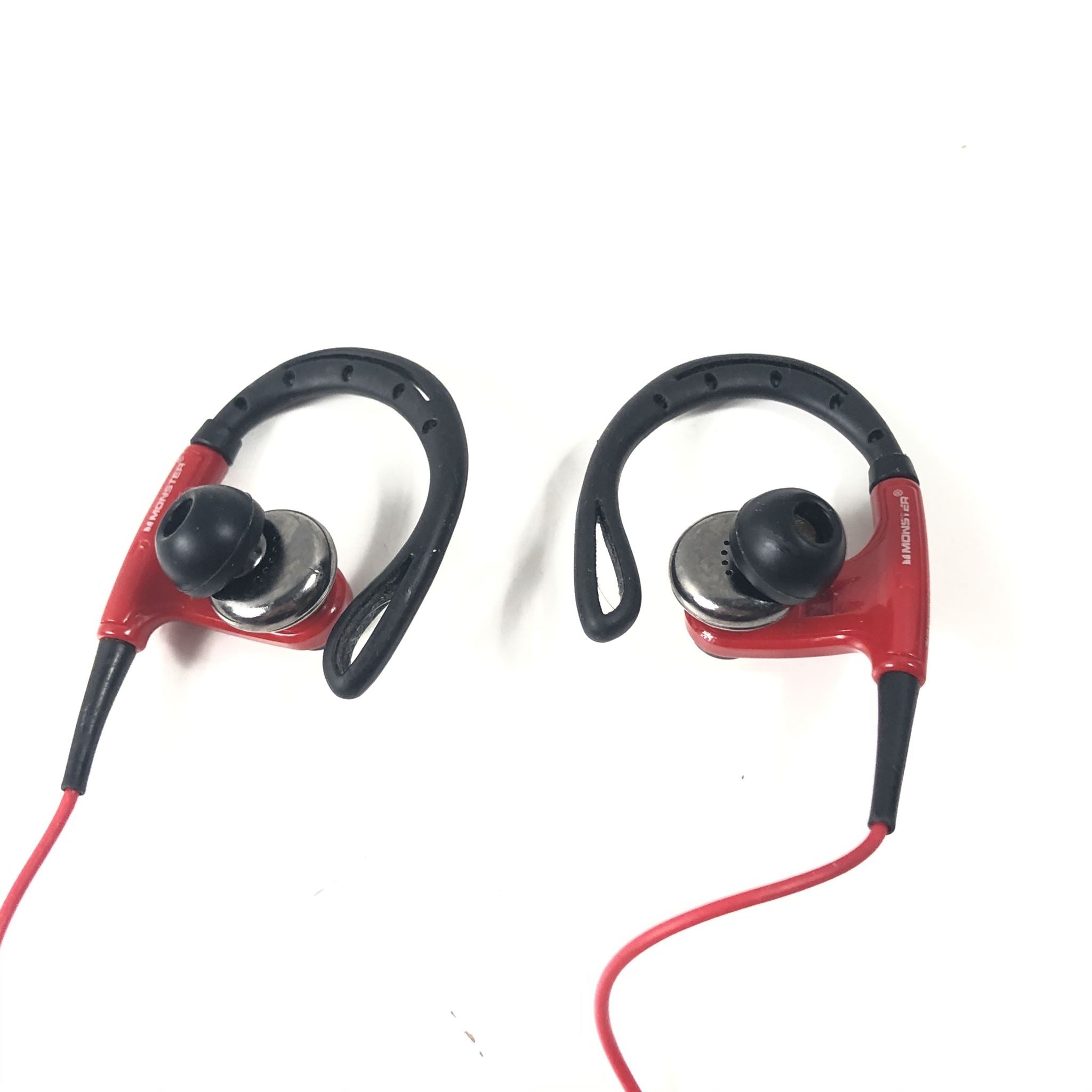Beats PowerBeats Wired Ear-Hook Earphones by Dr. Dre Red Black