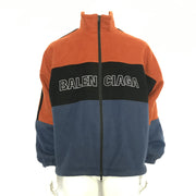 Balenciaga Oversize Virgin Wool Logo Jacket US Size 36 / S