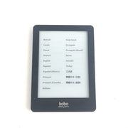 Kobo Glo 2GB, Wi-Fi, 6in eBook e-Reader- N613 - Black