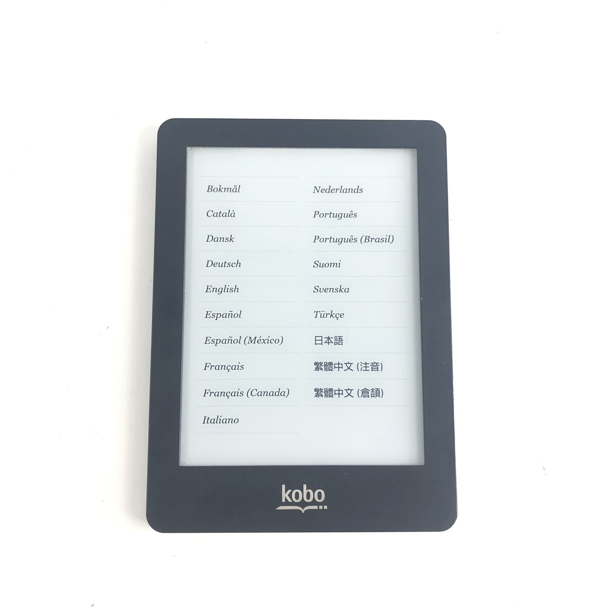 Kobo Glo 2GB, Wi-Fi, 6in eBook e-Reader- N613 - Black