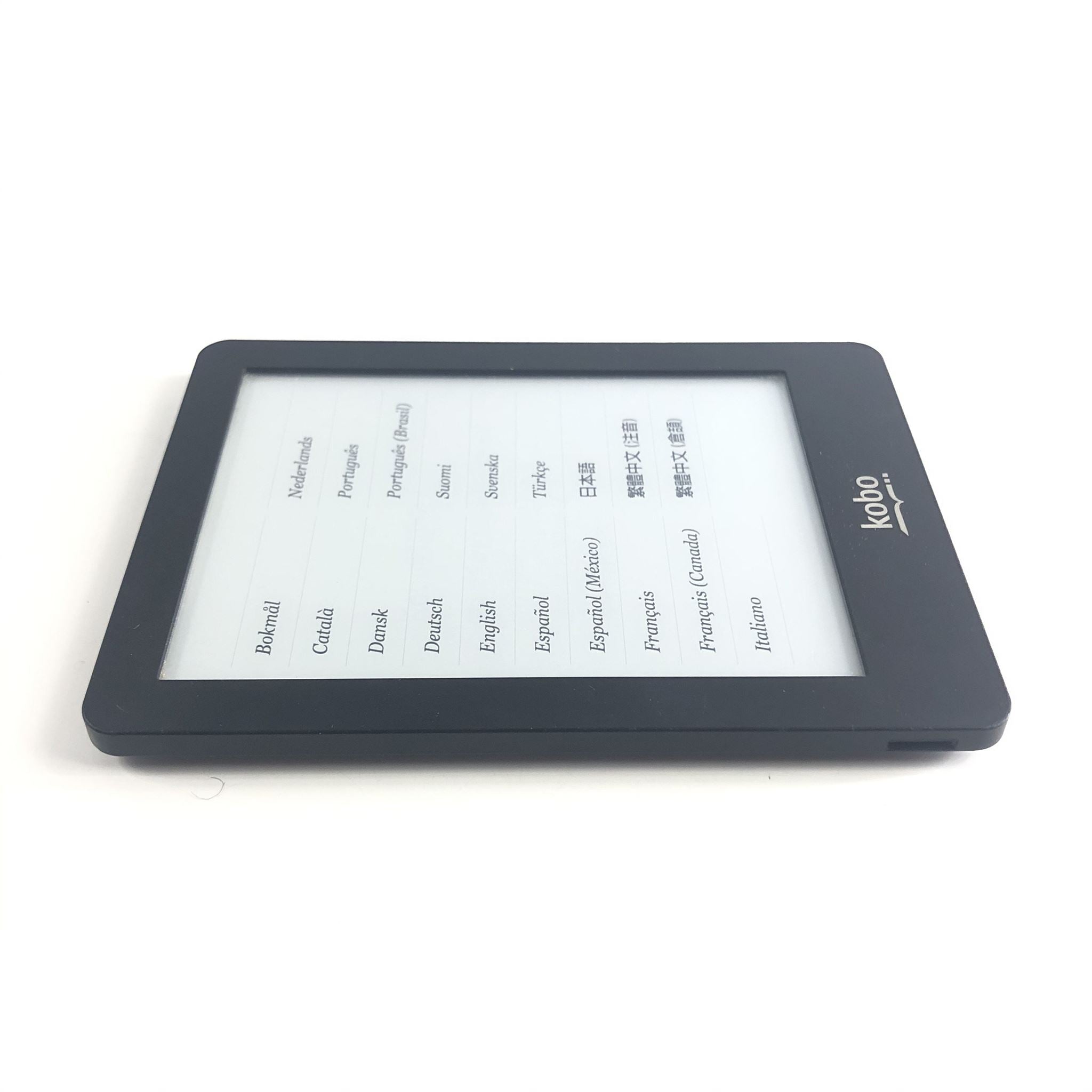 Kobo Glo 2GB, Wi-Fi, 6in eBook e-Reader- N613 - Black