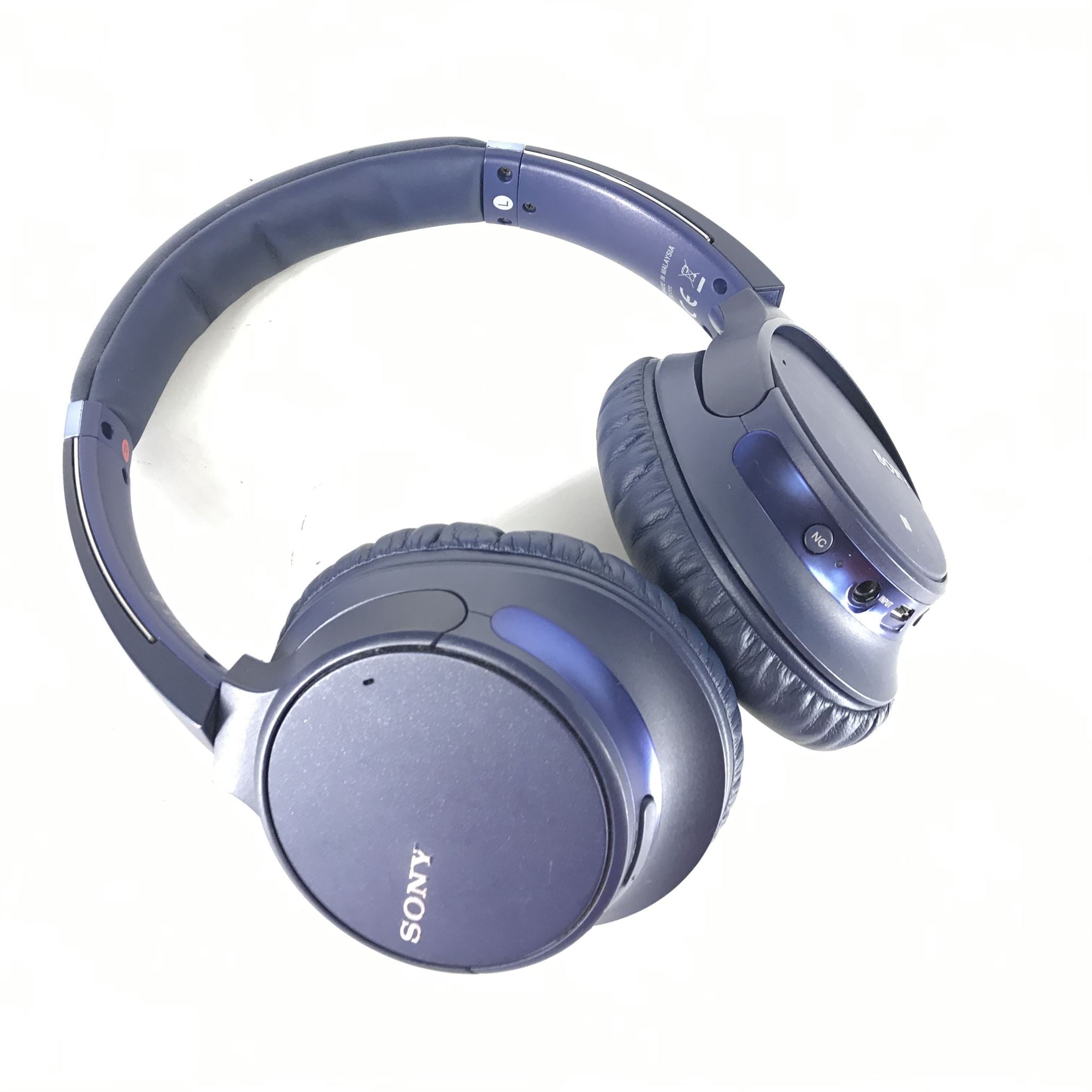 Sony WH-CH700N Wireless Bluetooth Noise Canceling Over-Ear Headphones - Blue