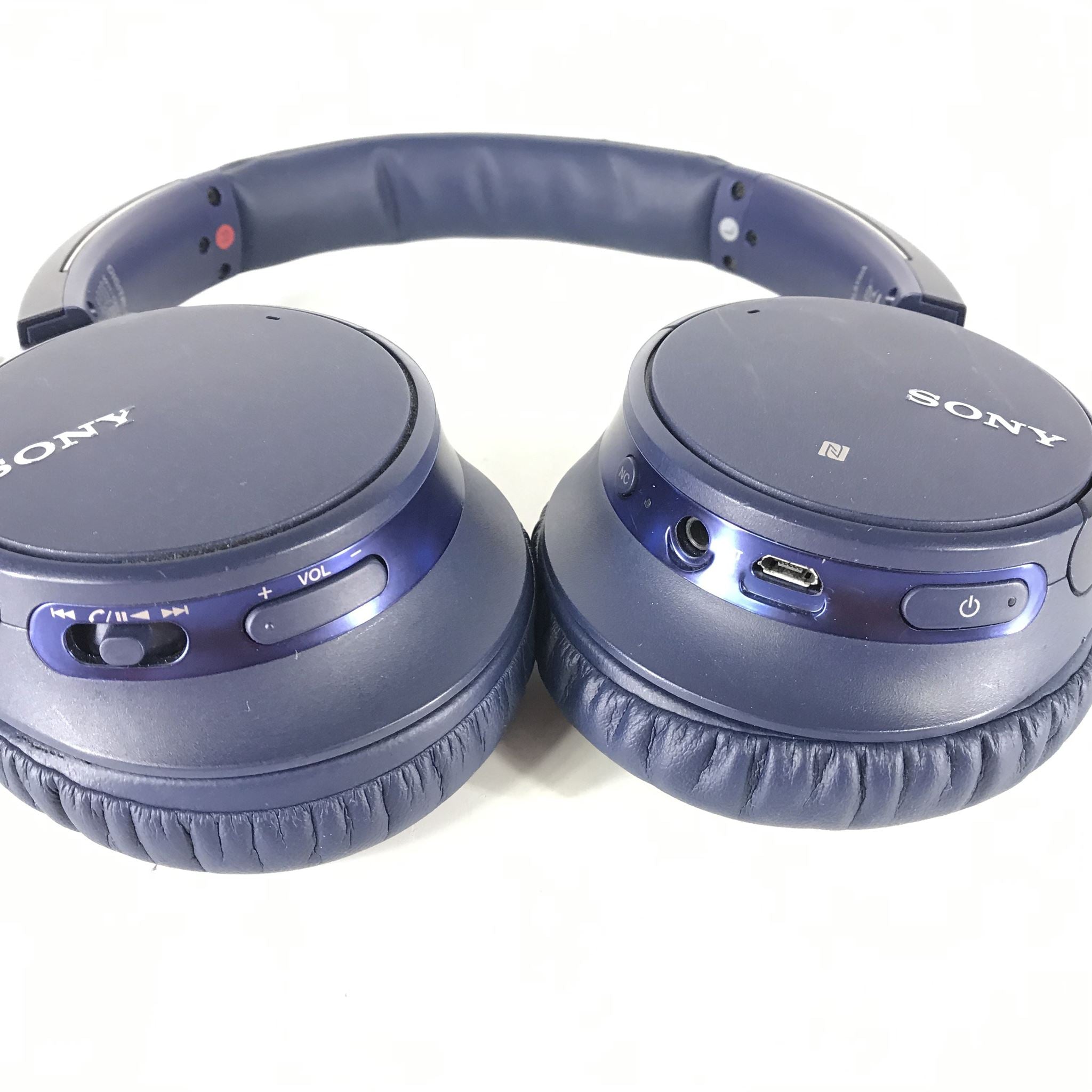 Sony WH-CH700N Wireless Bluetooth Noise Canceling Over-Ear Headphones - Blue