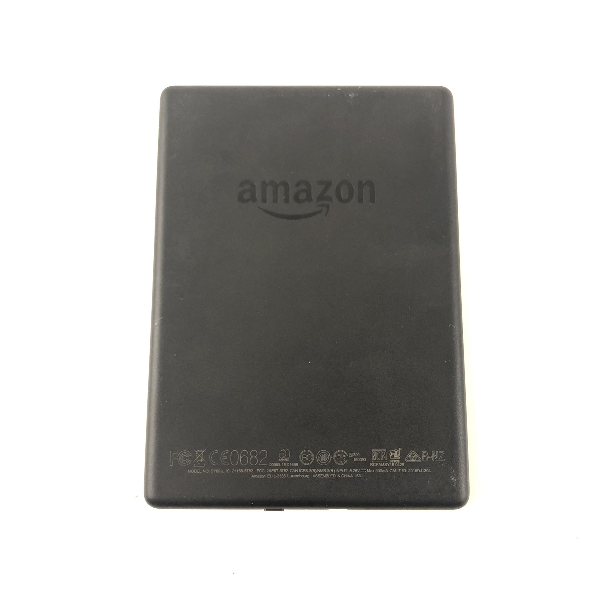 Amazon Kindle 8th Generation E-reader Black 6" Wi-Fi 4GB - Grade A