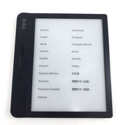 Kobo Libra H2O N873 - 8GB - Wi-Fi - 7in - eReader eBook Reader - Black READ