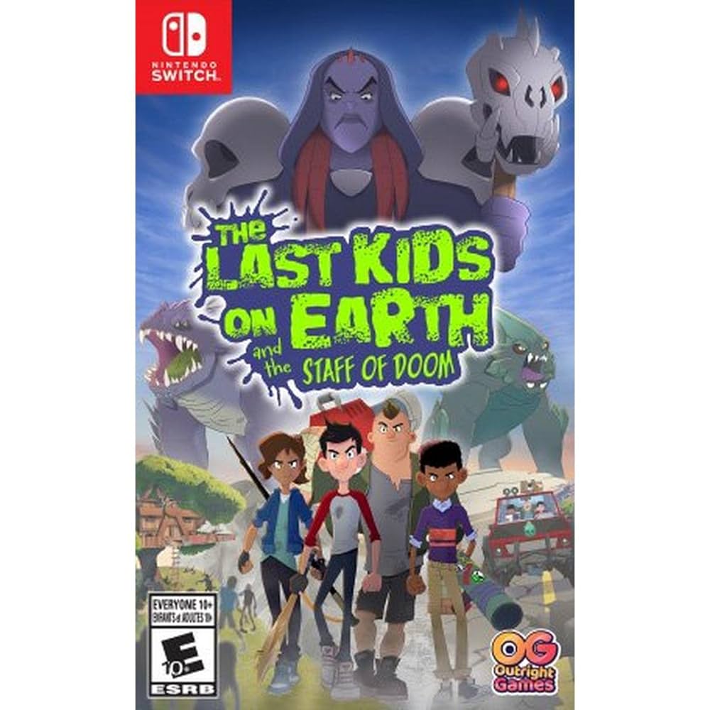 The Last Kids on Earth and the Staff of Doom Nintendo Switch Game Cartridge Only