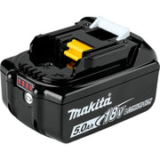 New Makita 18 Volt 18V 5.0 Ah 90WH BL1850B Rechargeable Lithium Ion Battery