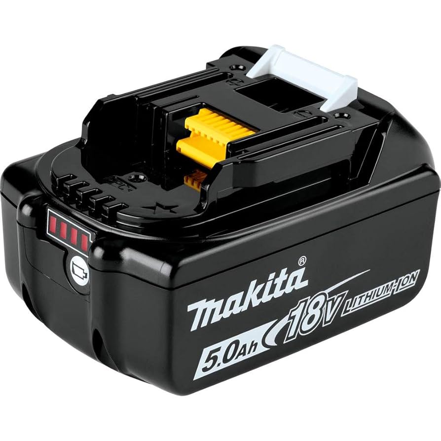New Makita 18 Volt 18V 5.0 Ah 90WH BL1850B Rechargeable Lithium Ion Battery
