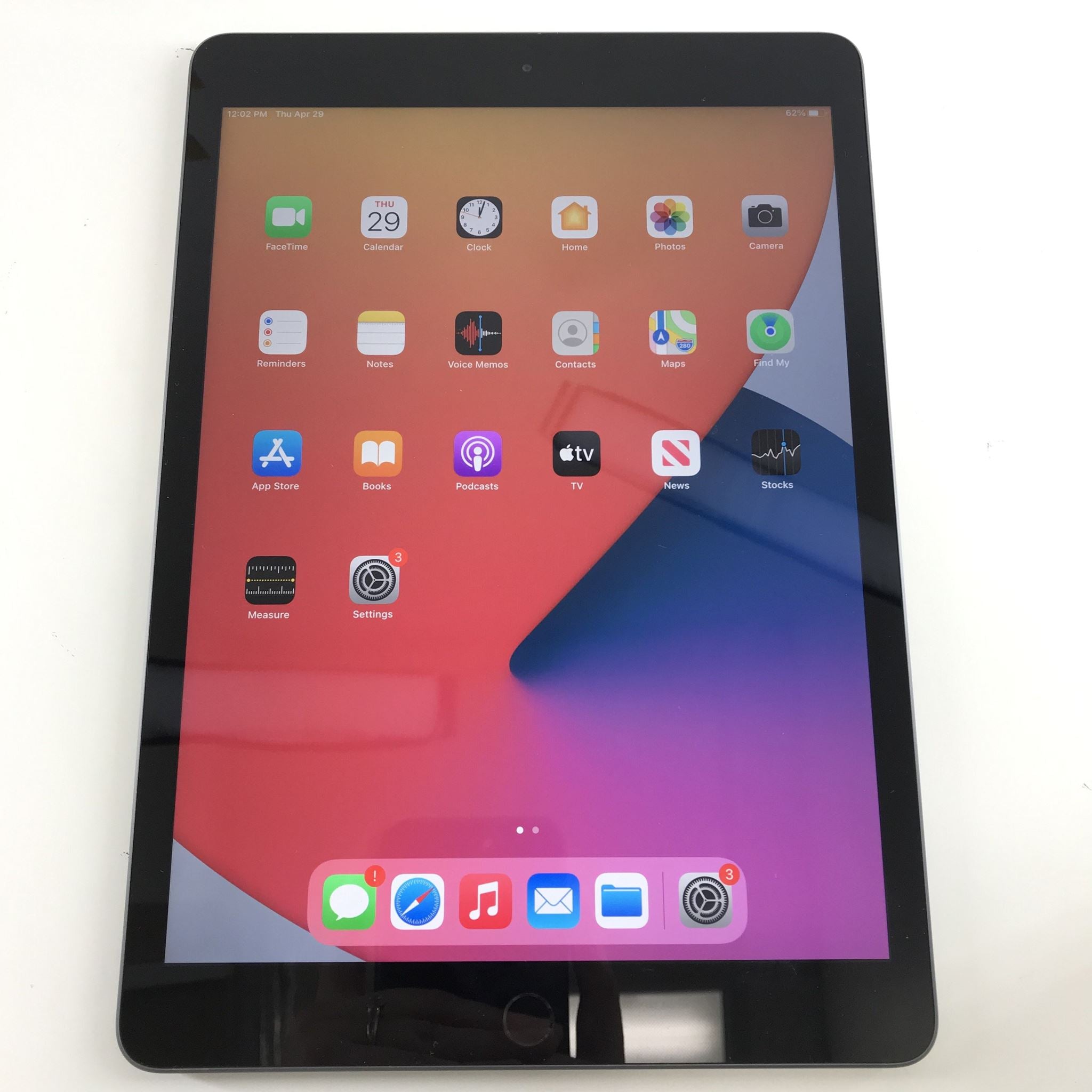 Apple iPad 8 8th Generation 128GB A2270 Wi-Fi 10.2" iOS Tablet - Space Gray
