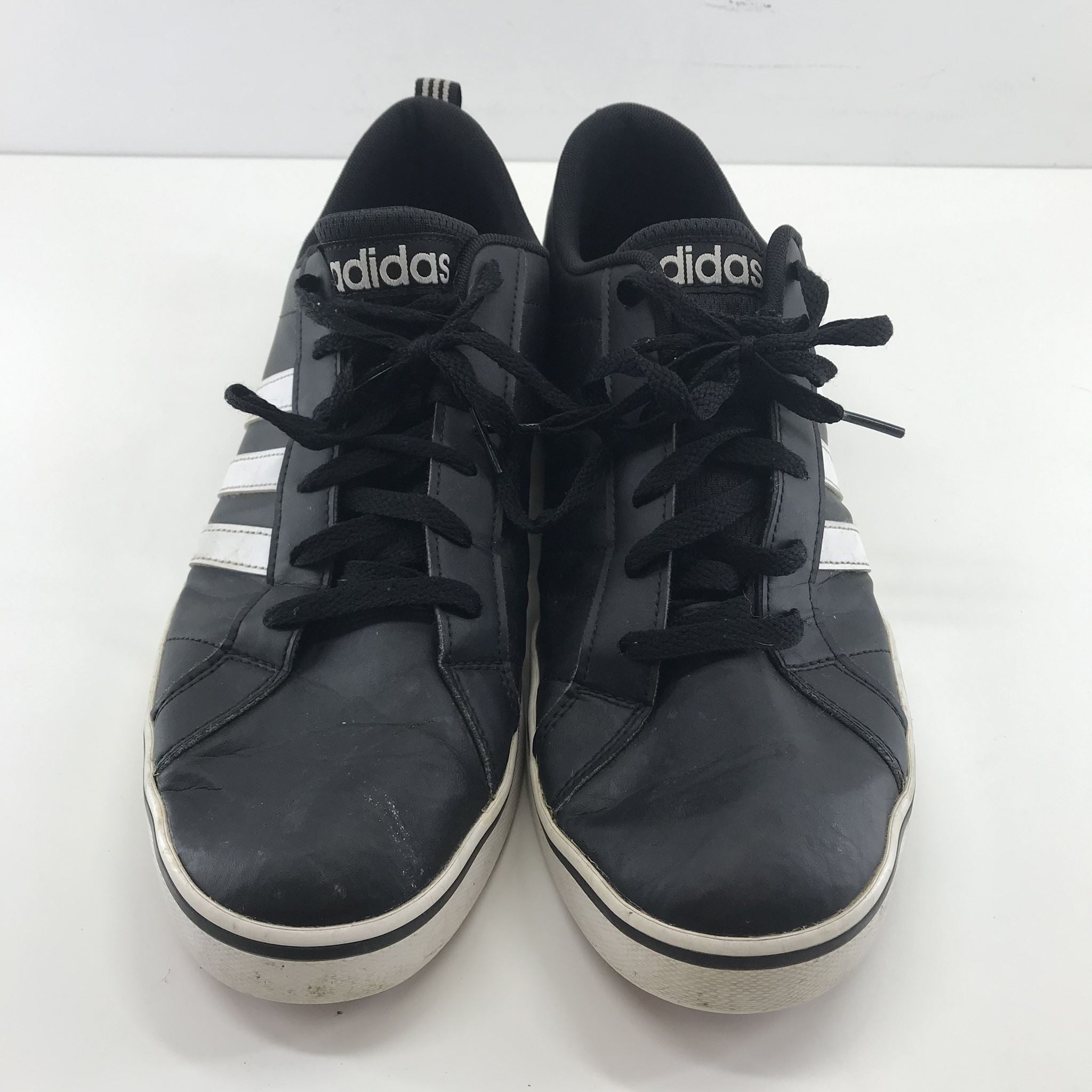 adidas Neo Sneakers VS Pace Black 3 Stripes Men's US Sz 12 B74494