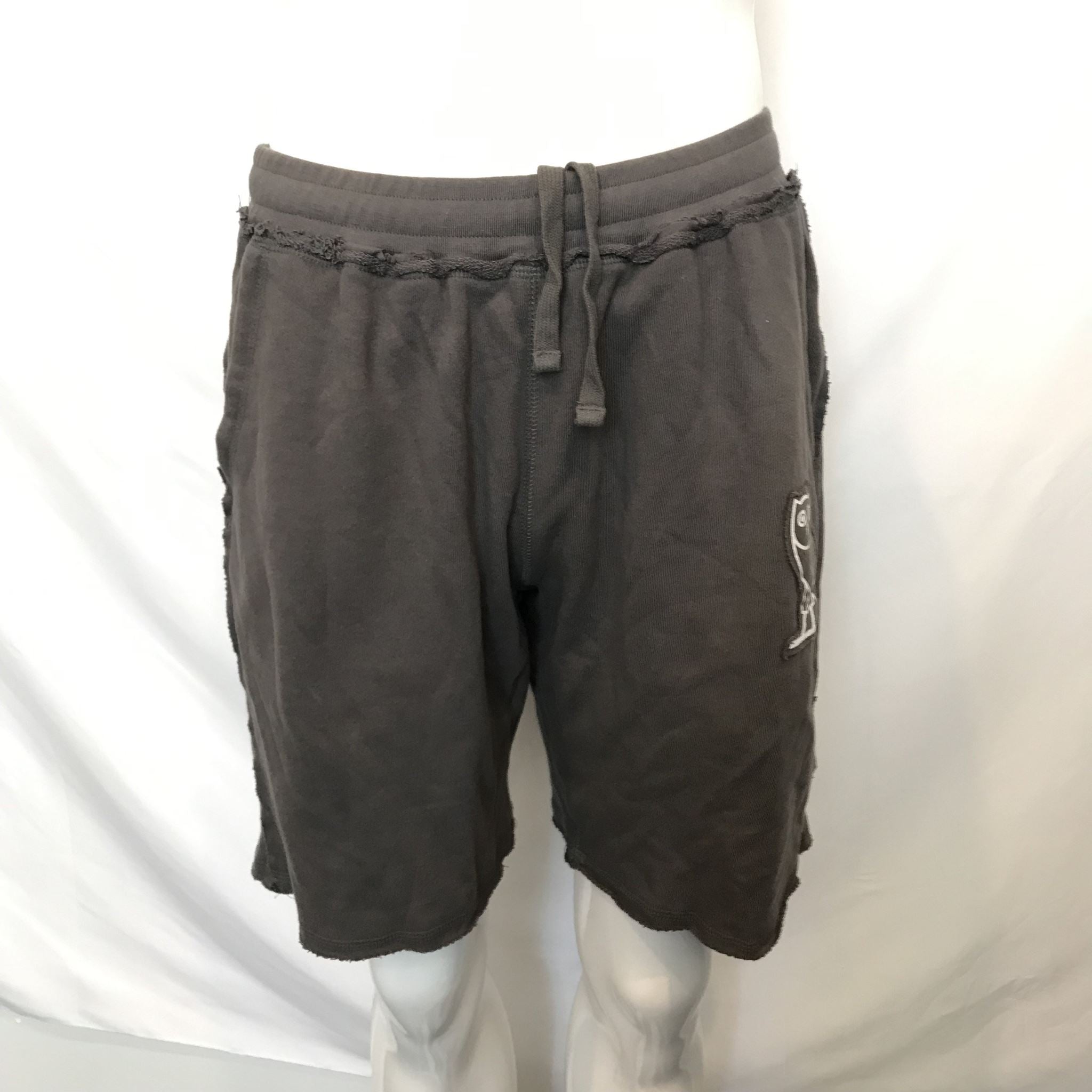 OVO October's Very Own Essentials Men’s Terry Shorts Gray Sz L