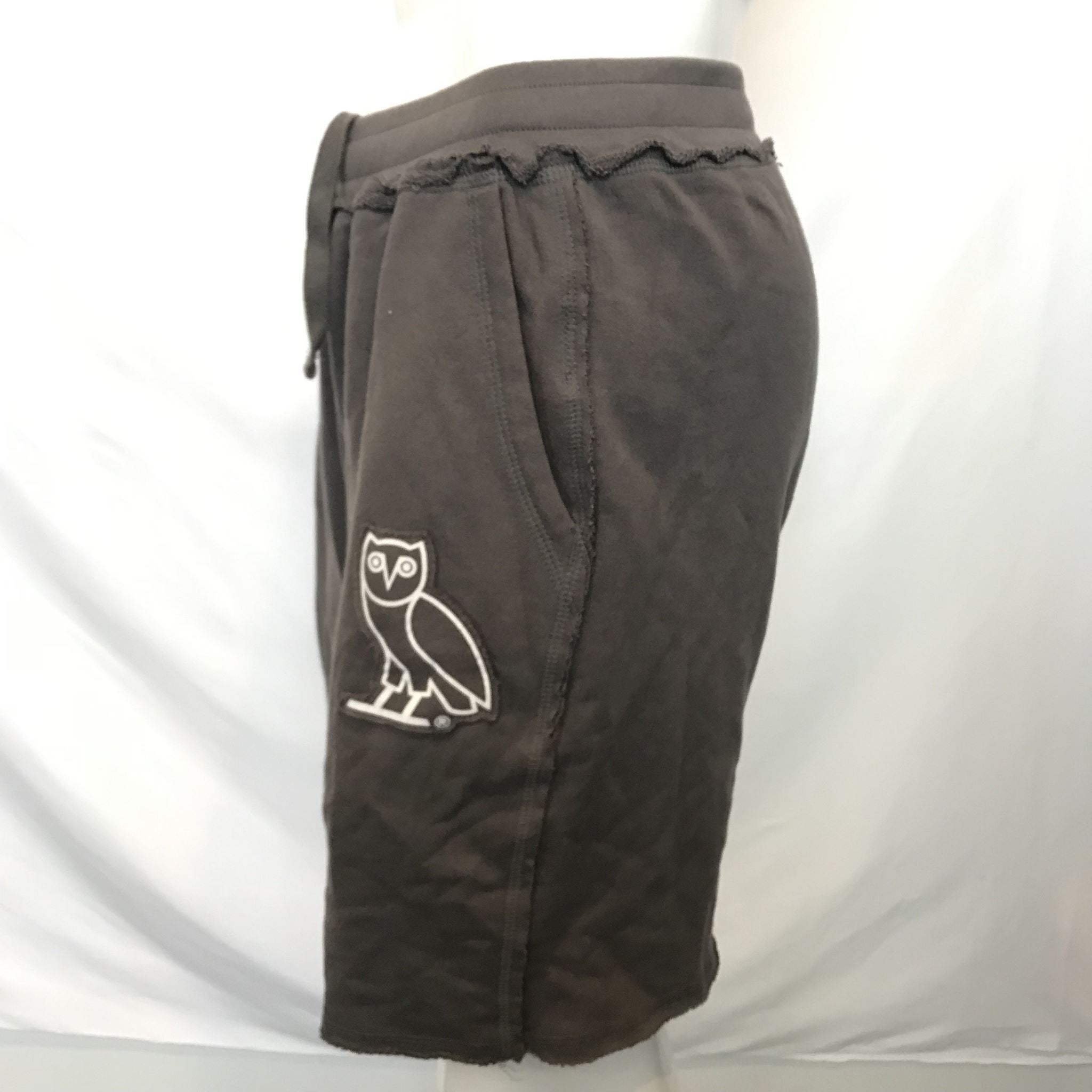 OVO October's Very Own Essentials Men’s Terry Shorts Gray Sz L