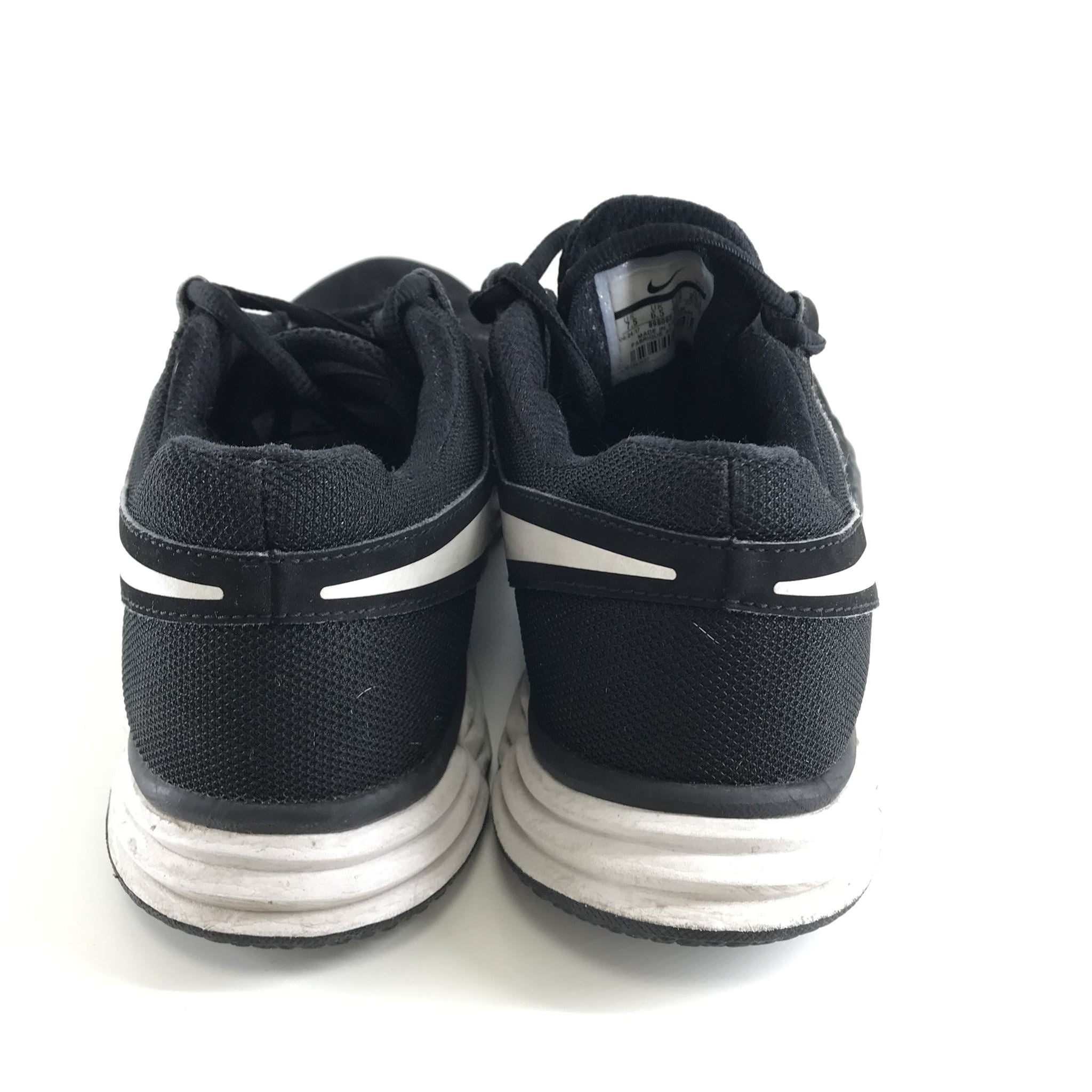 Nike Men's Lunar Fingertrap TR Black White Sneakers 898066-001 Sz 7.5