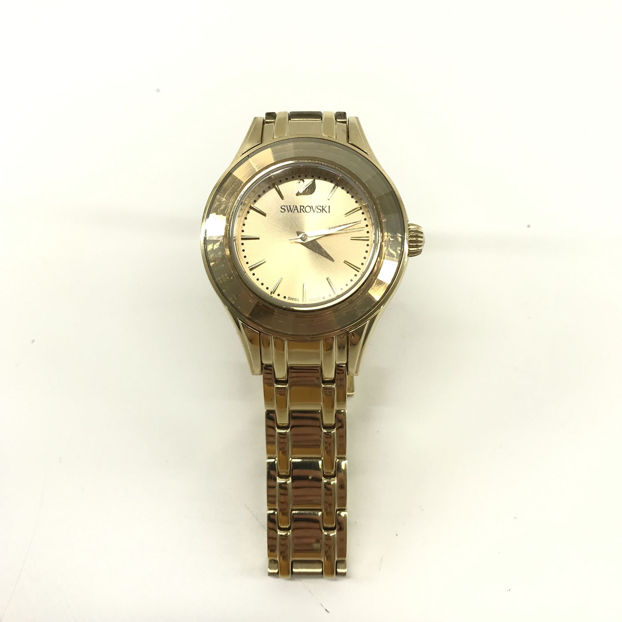 Swarovski Women's Alegria Stainless Steel Quartz Watch Gold Tone 5188840