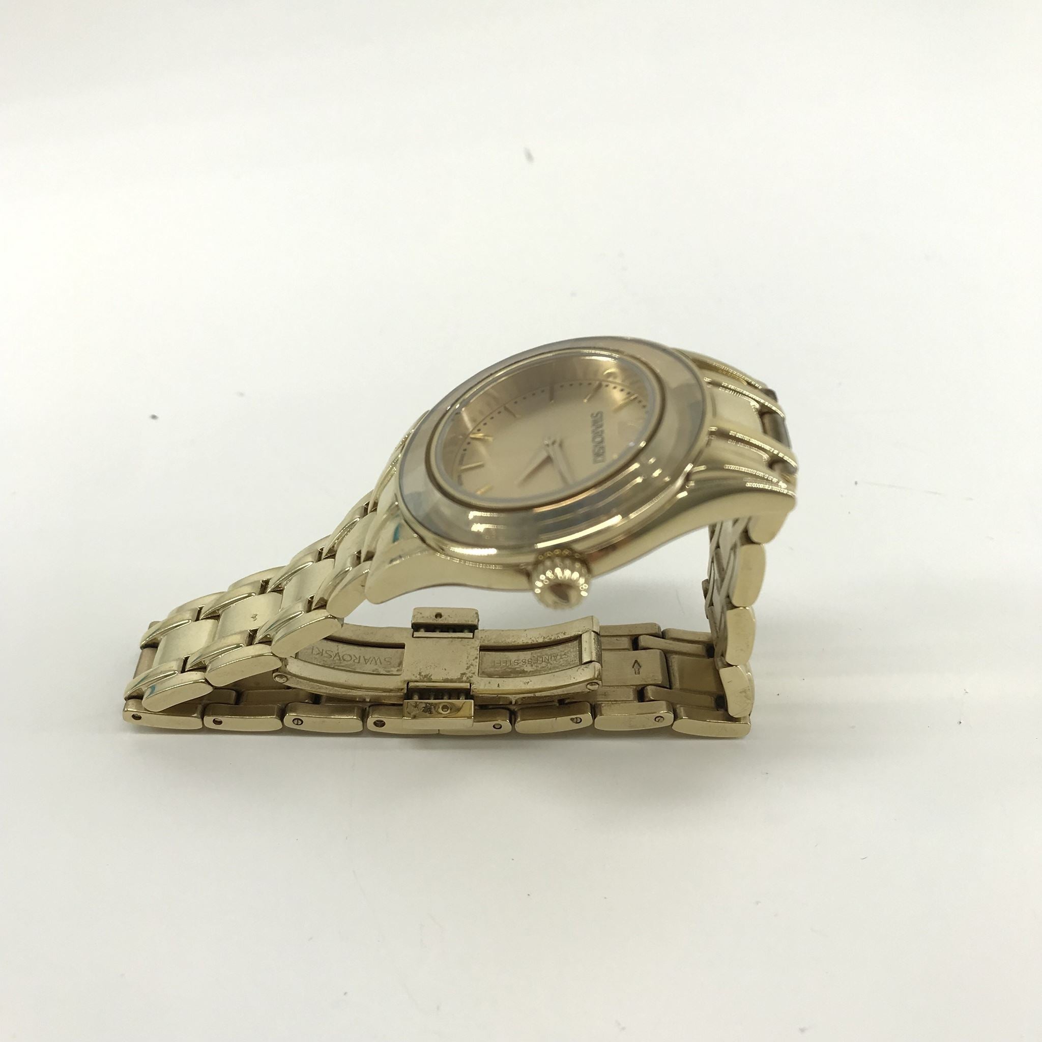 Swarovski Women's Alegria Stainless Steel Quartz Watch Gold Tone 5188840