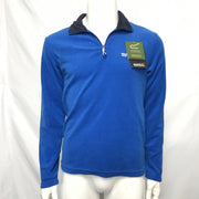 Regatta Great Outdoors Men's Quarter Zip Fleece Sweater Bright Blue Sz S